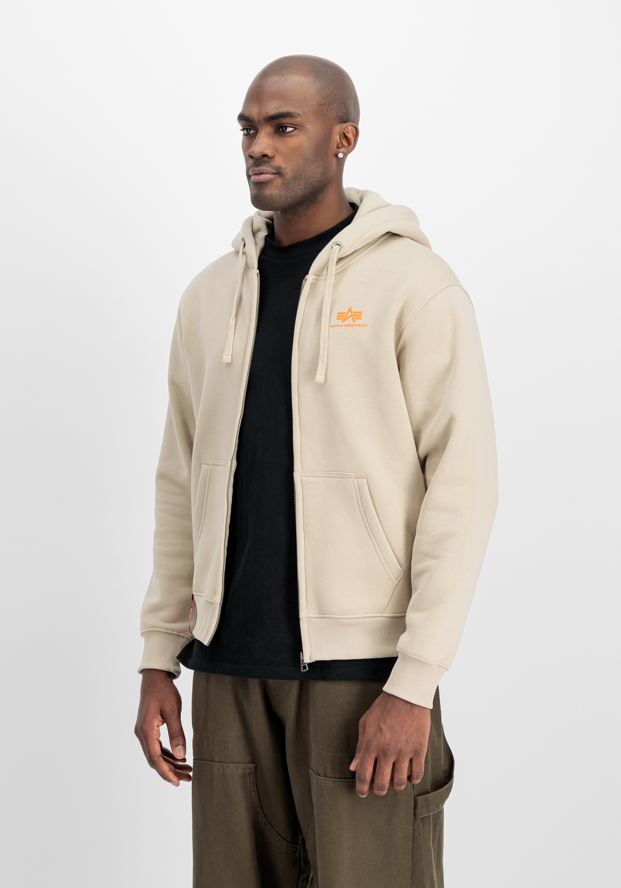 Alpha Industries Hoodie »Alpha Industries Men - Hoodies Basic Zip Hoodie SL«