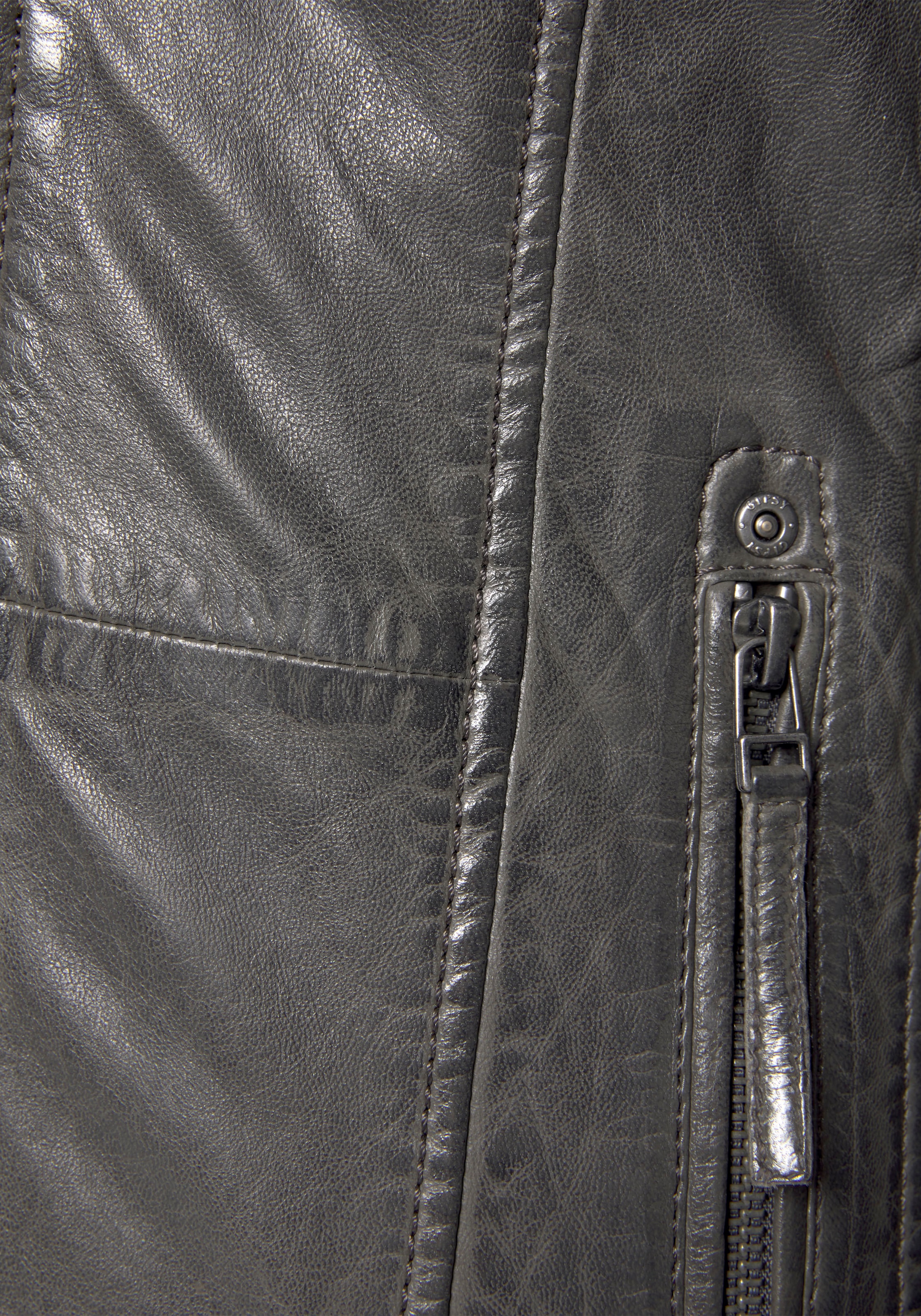 Mauritius Ledermantel »Bente«, 2-in-1-Lederjacke mit abnehmbarem Kapuzen-Inlay aus Jerseyqualität
