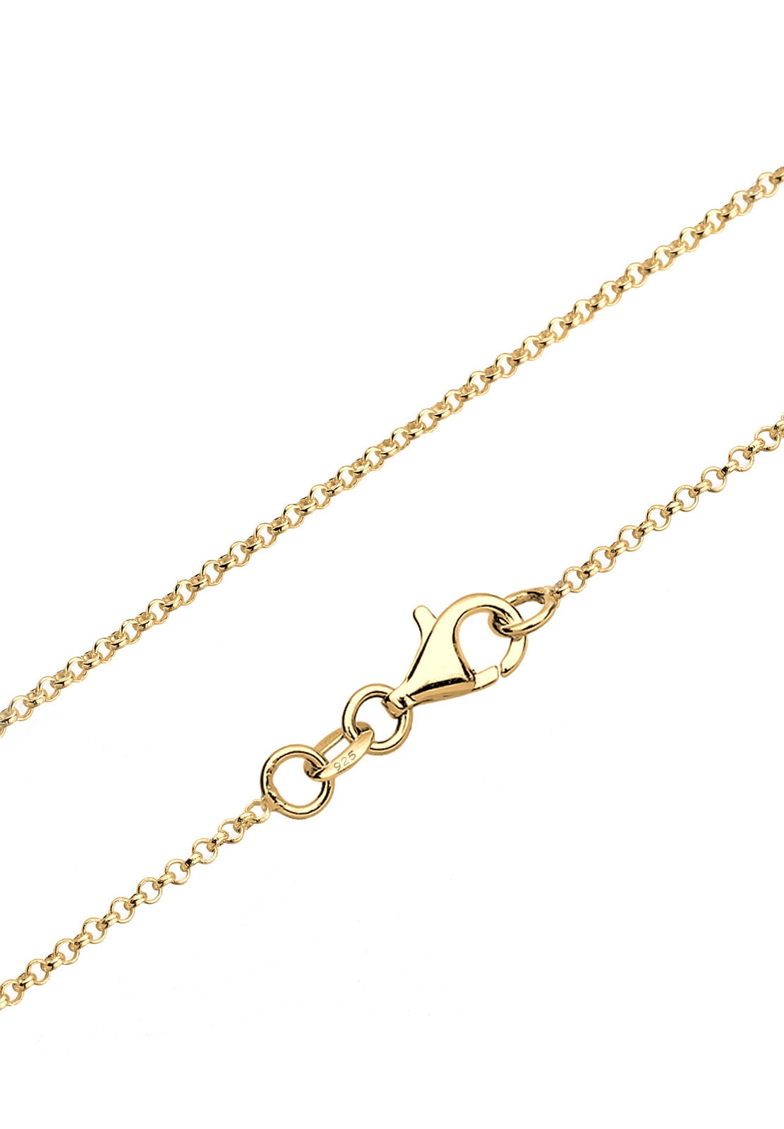 Elli Kette mit Anhänger »Halskette Buchstabe C Initialen Trend Minimal 925 Silber«