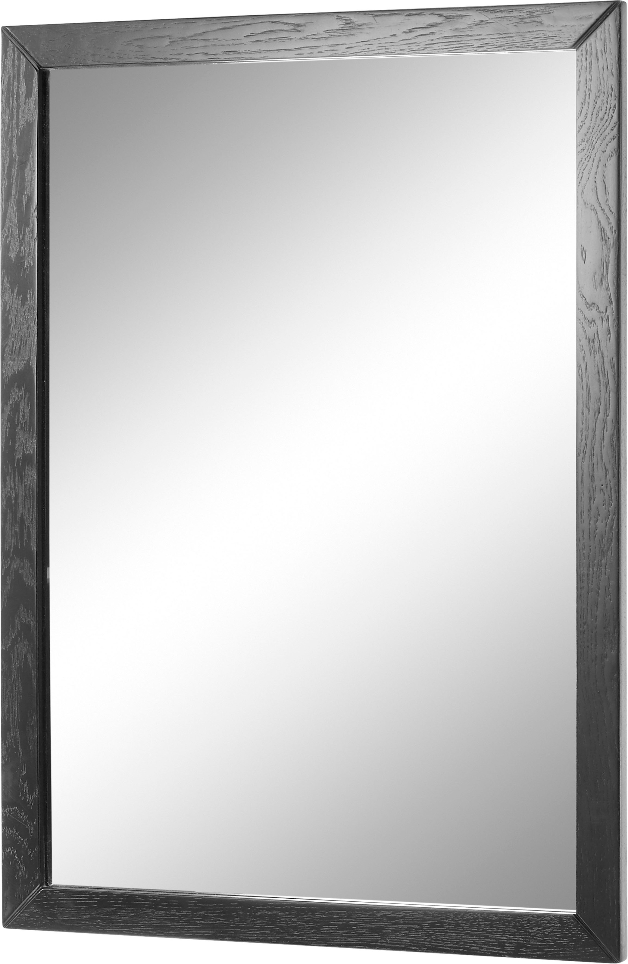 Premium collection by Home affaire Spiegel »Harlem«, Breite: 60cm, Eiche furniert und schwarz lackiert, rechteckige Form