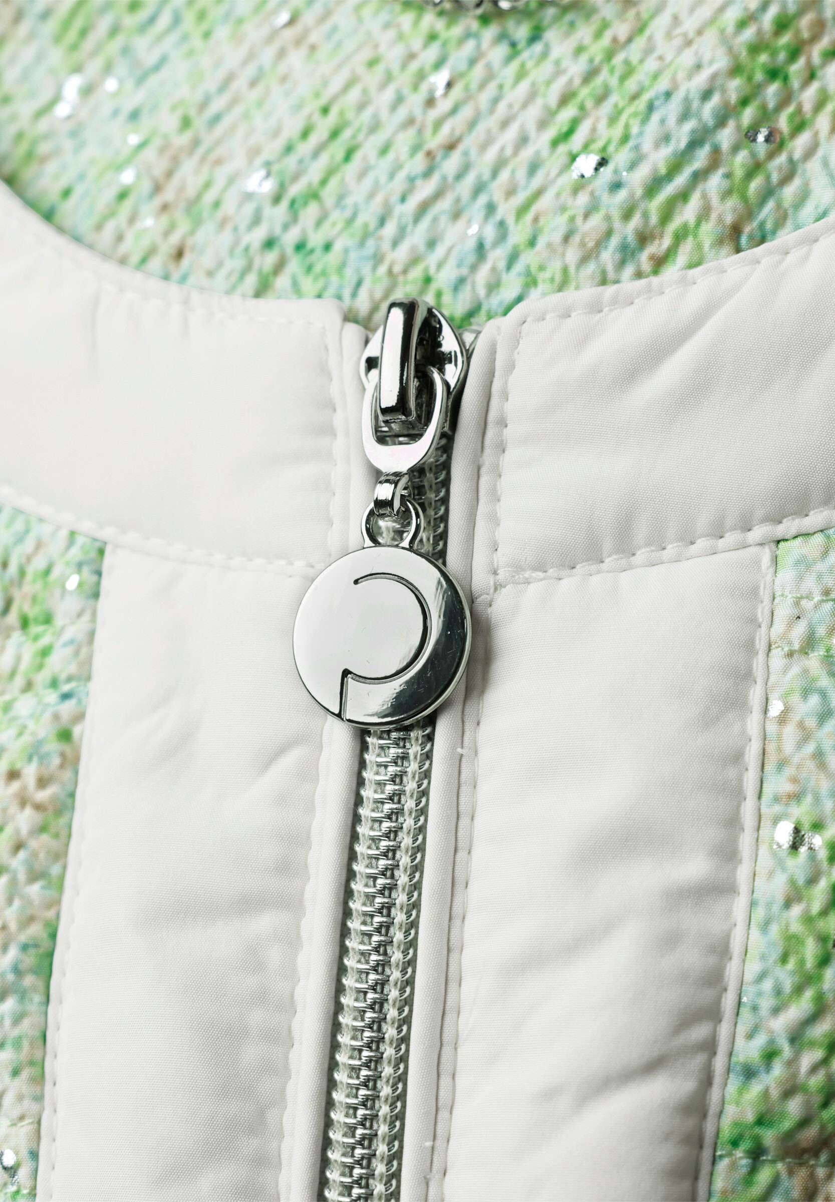 creation L Daunenjacke »Daunen-Steppjacke Daunenjacke mit horizontalem Steppmuster« ohne Kapuze