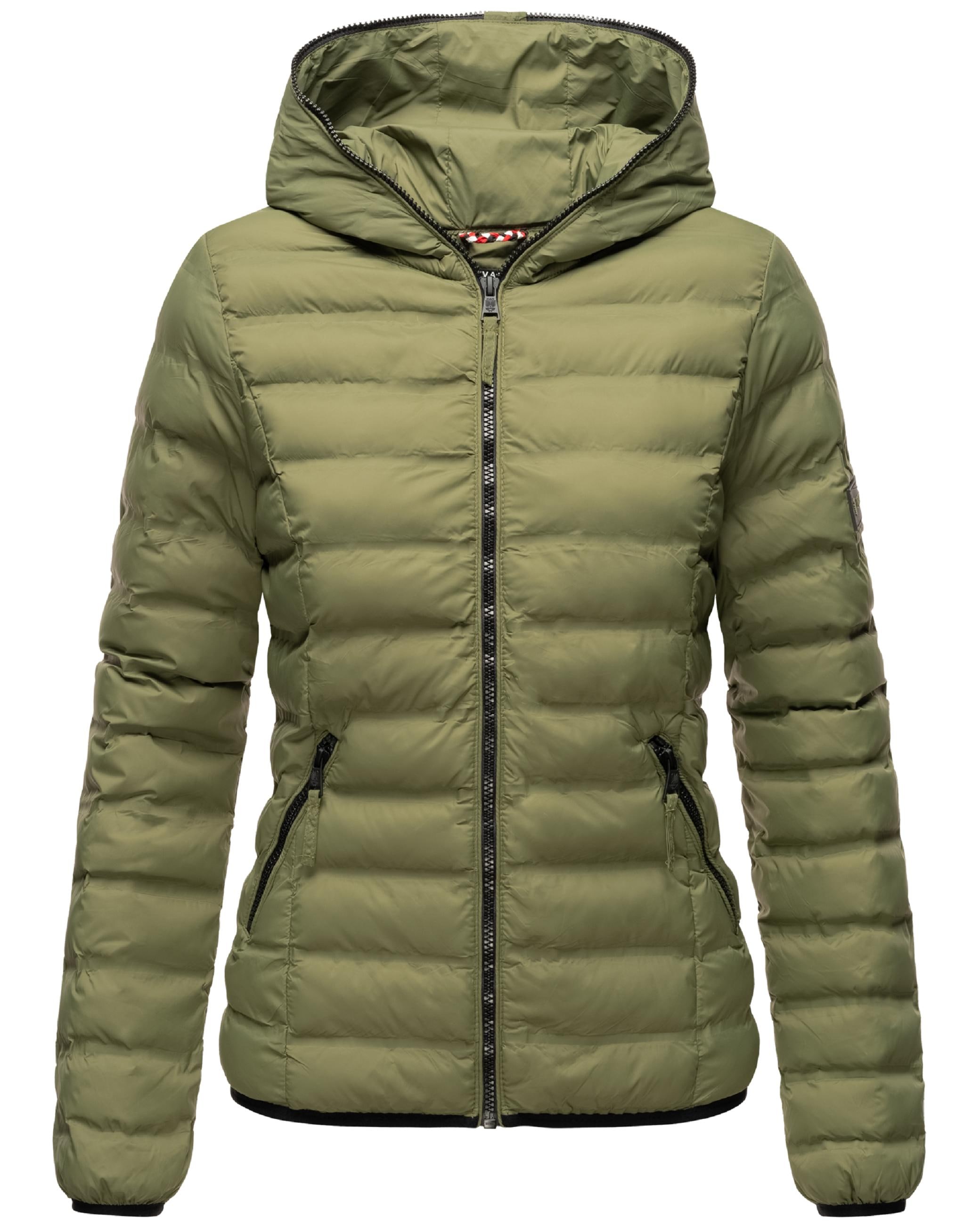 Navahoo Steppjacke »Übergangsjacke Neevia«, mit Kapuze, modische Damen Übergangsjacke mit Kapuze