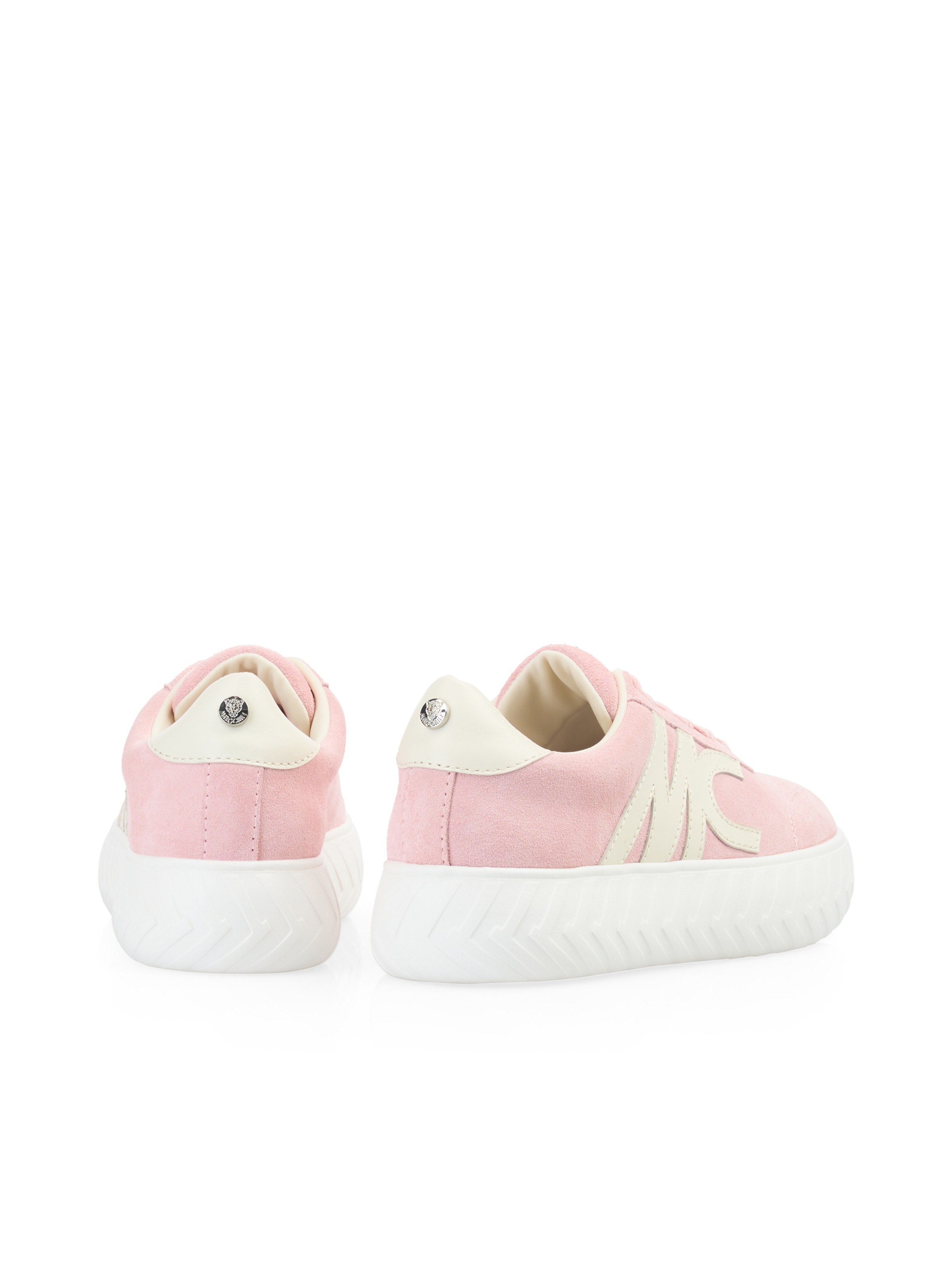 Marc Cain Plateausneaker »"Sunshine For Ever"«, Plateausneaker, Schnürschuh mit großem Markenlogo