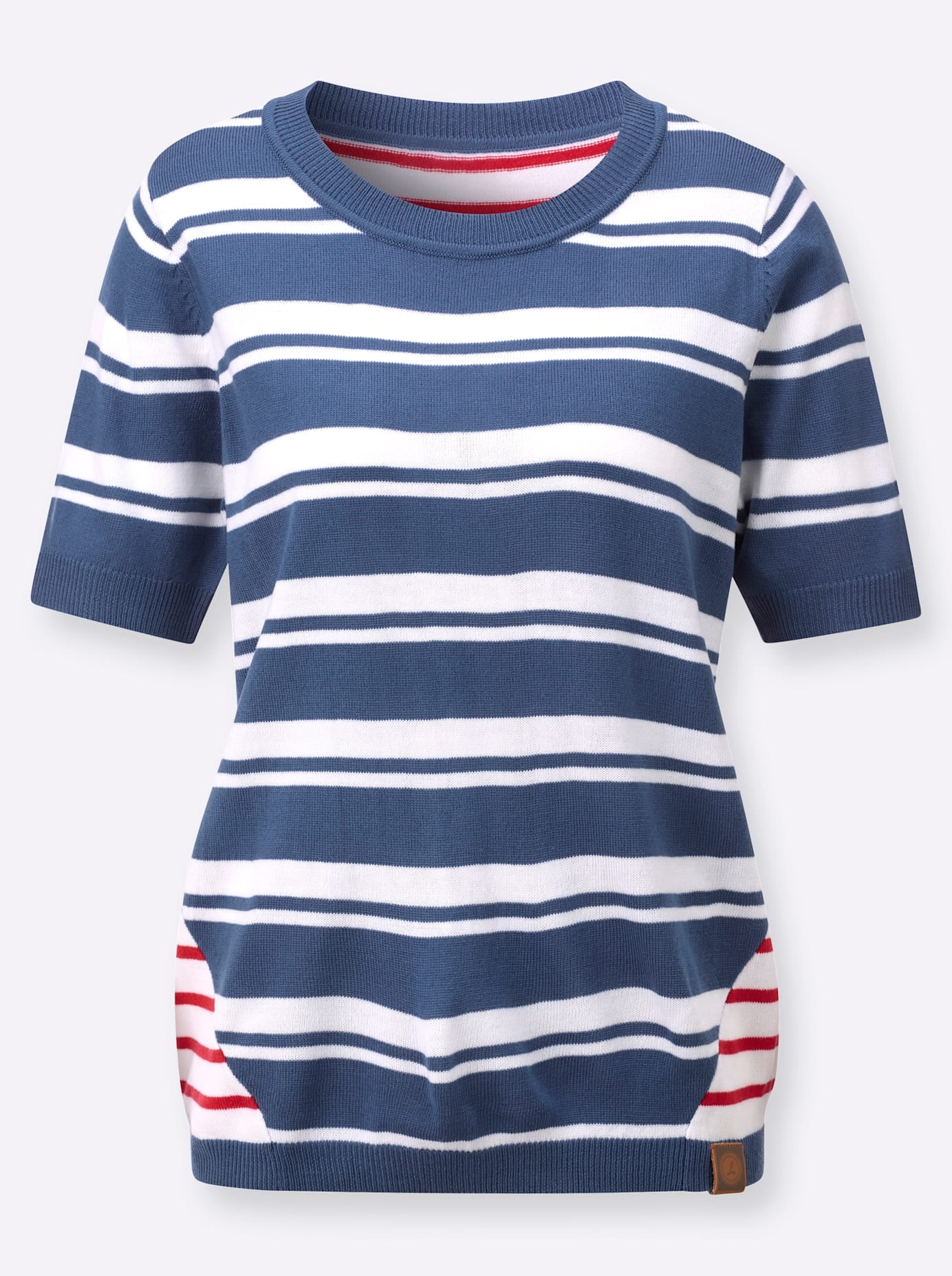 Casual Looks Kurzarmpullover »Kurzarm-Pullover«