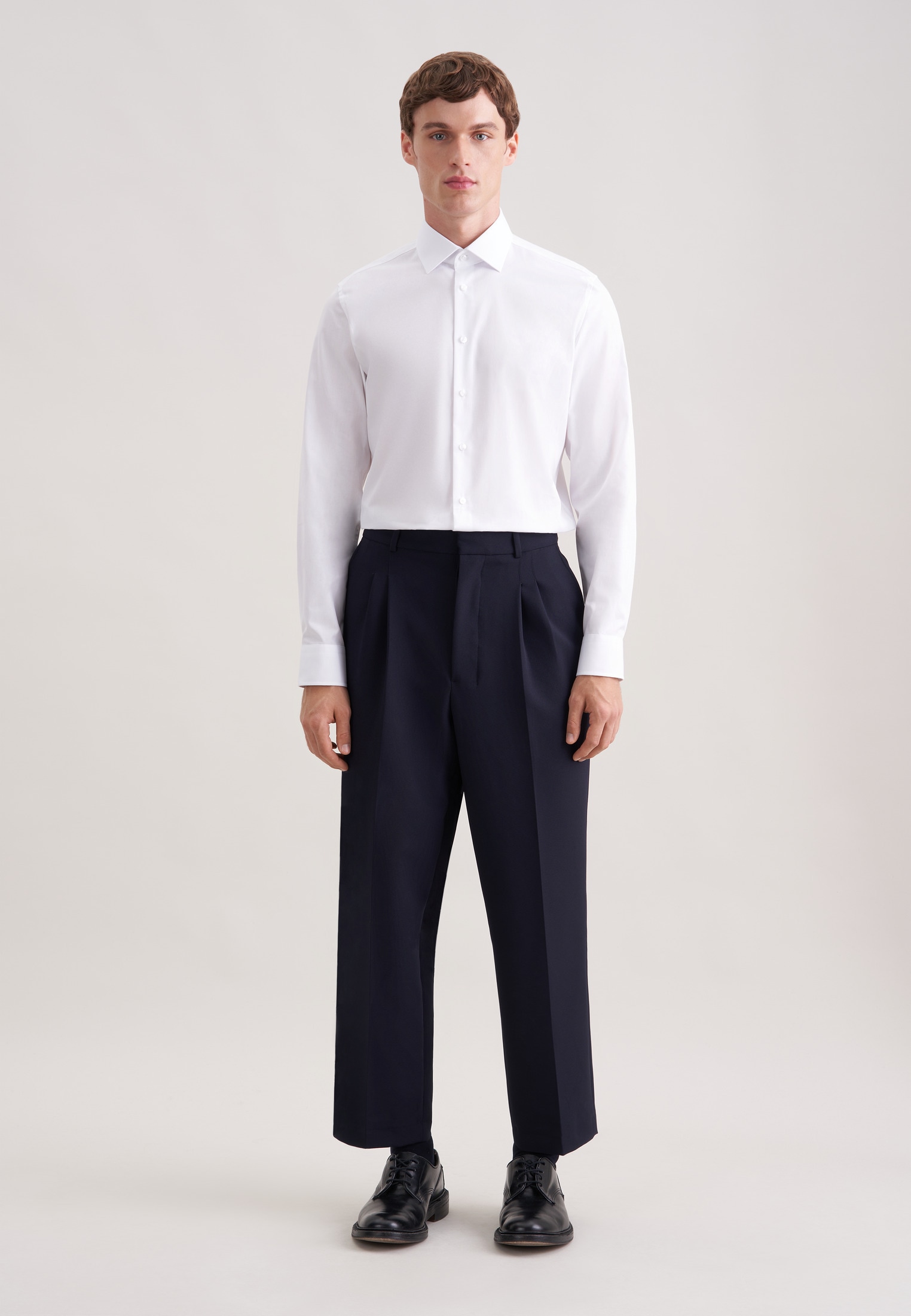 seidensticker Businesshemd »Schwarze Rose« Slim 1/1 Kentkragen Uni