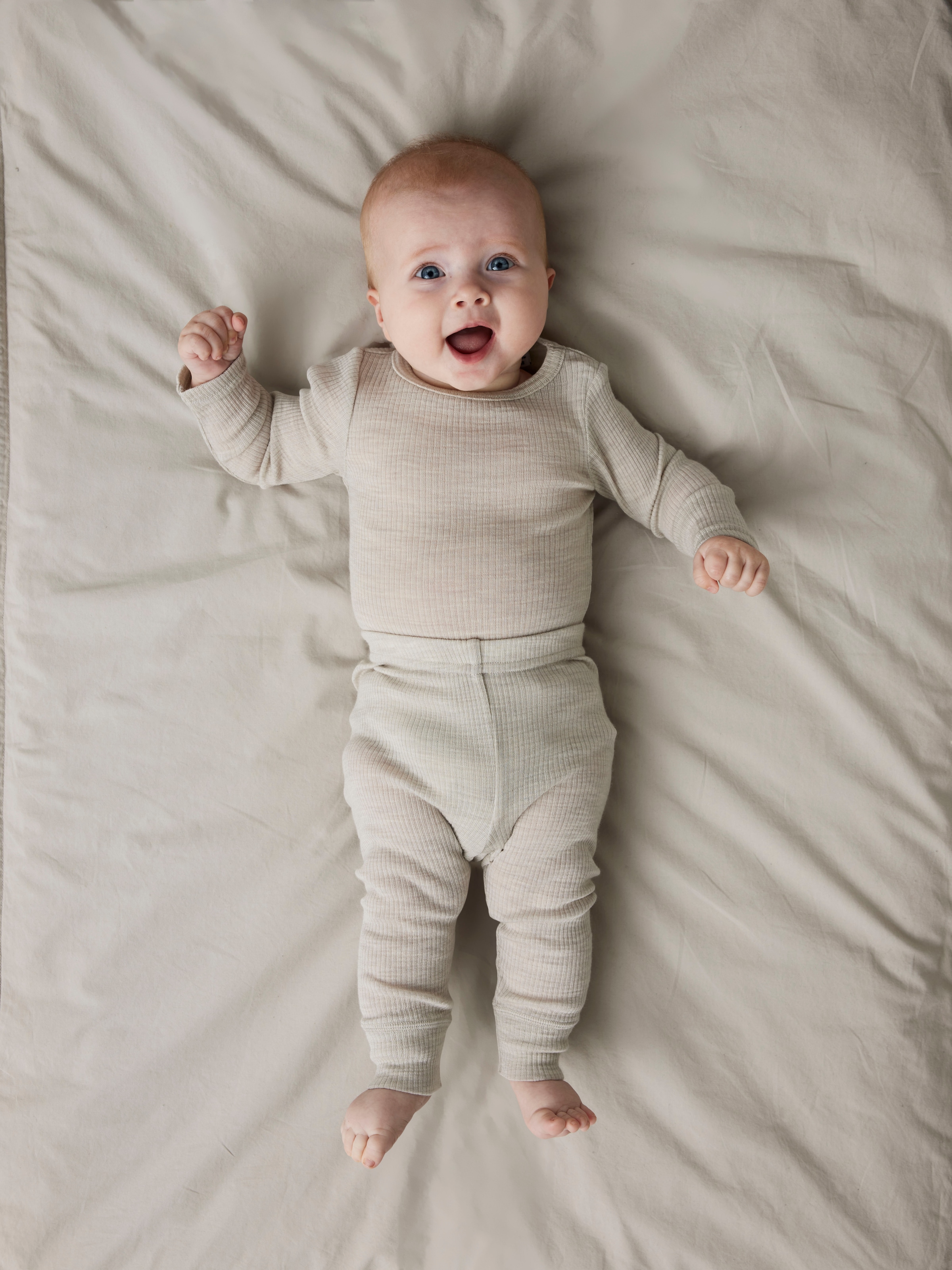 Name It Langarmbody »NBNWAX WOOL RIB LS BODY NOOS«, aus reiner Merinowolle