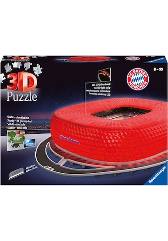 Ravensburger 3D-Puzzle »Allianz Arena bei Nacht«, inkl. LED-Lichterband; Made in... kaufen