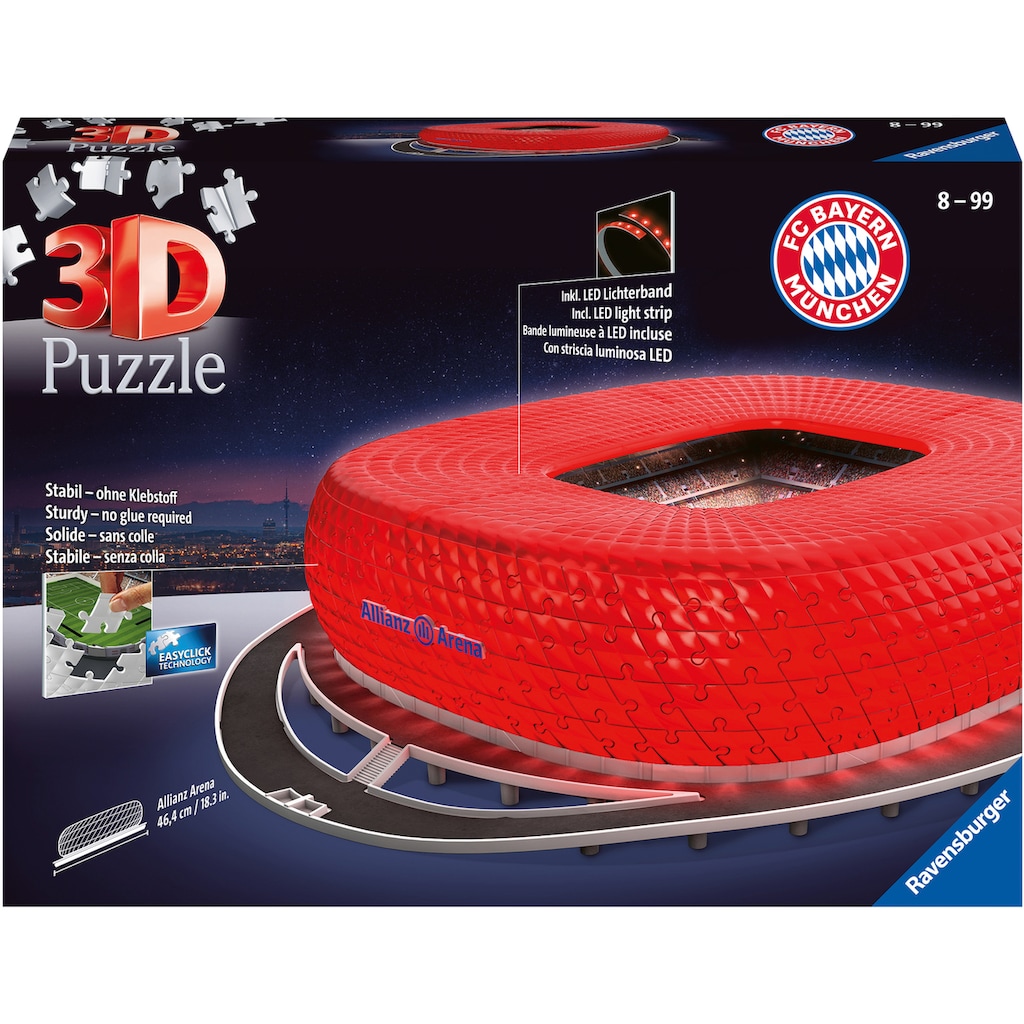 Ravensburger 3D-Puzzle »Allianz Arena bei Nacht«