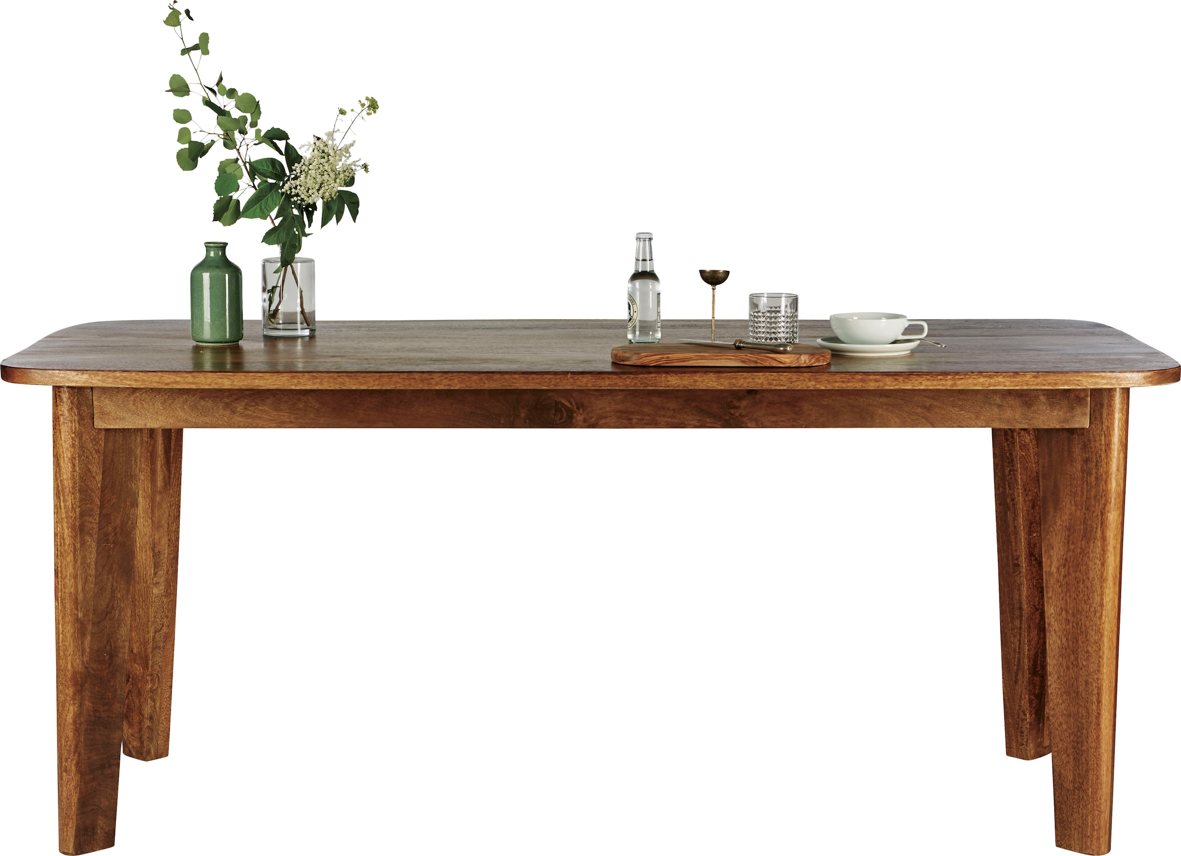 TOM TAILOR HOME Esstisch »T-ELEPHANT TABLE«, aus Mangoholz, betont massive Beine, Breite 180 cm