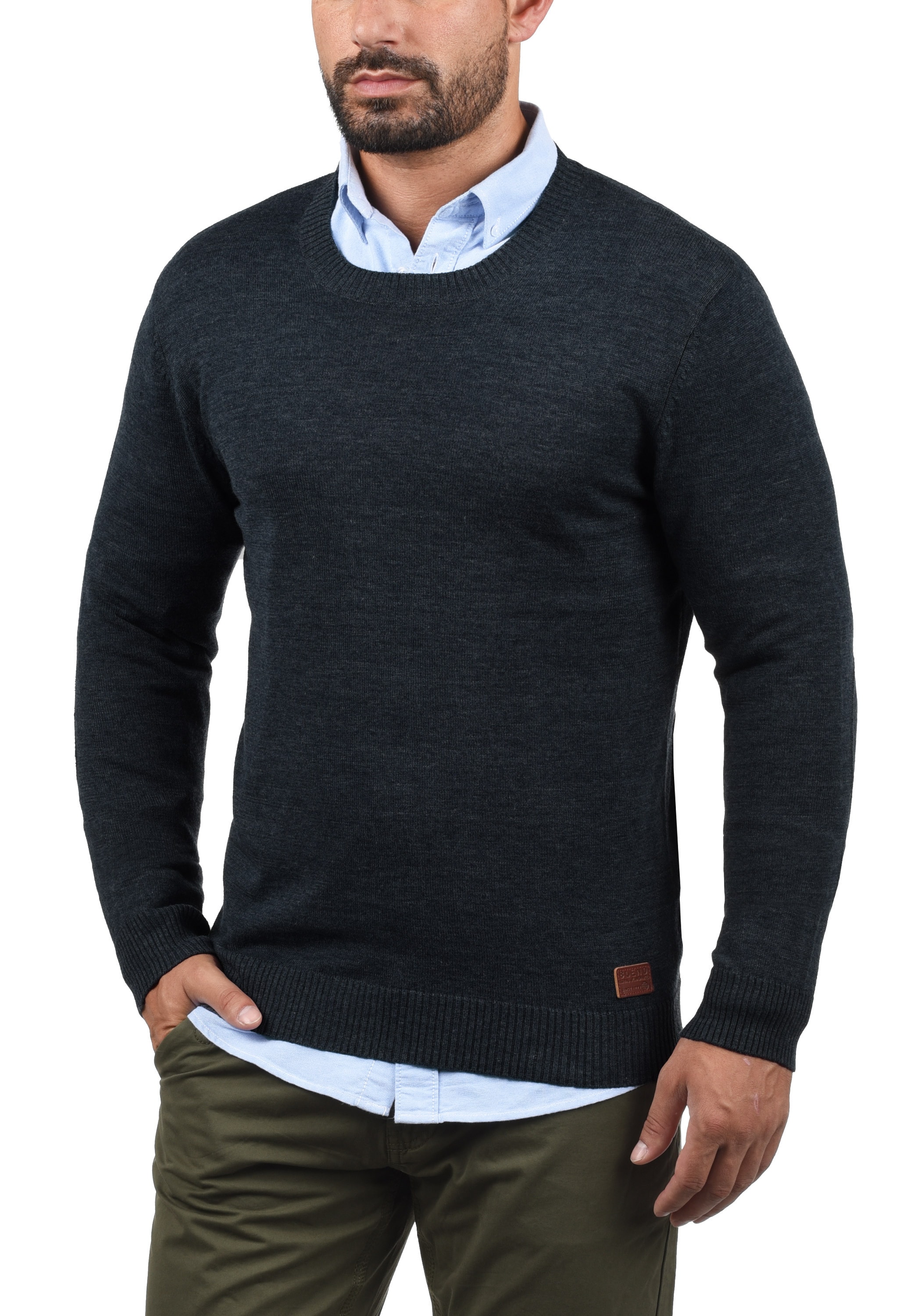 Blend Strickfleece-Pullover »Strickpullover BHLars«