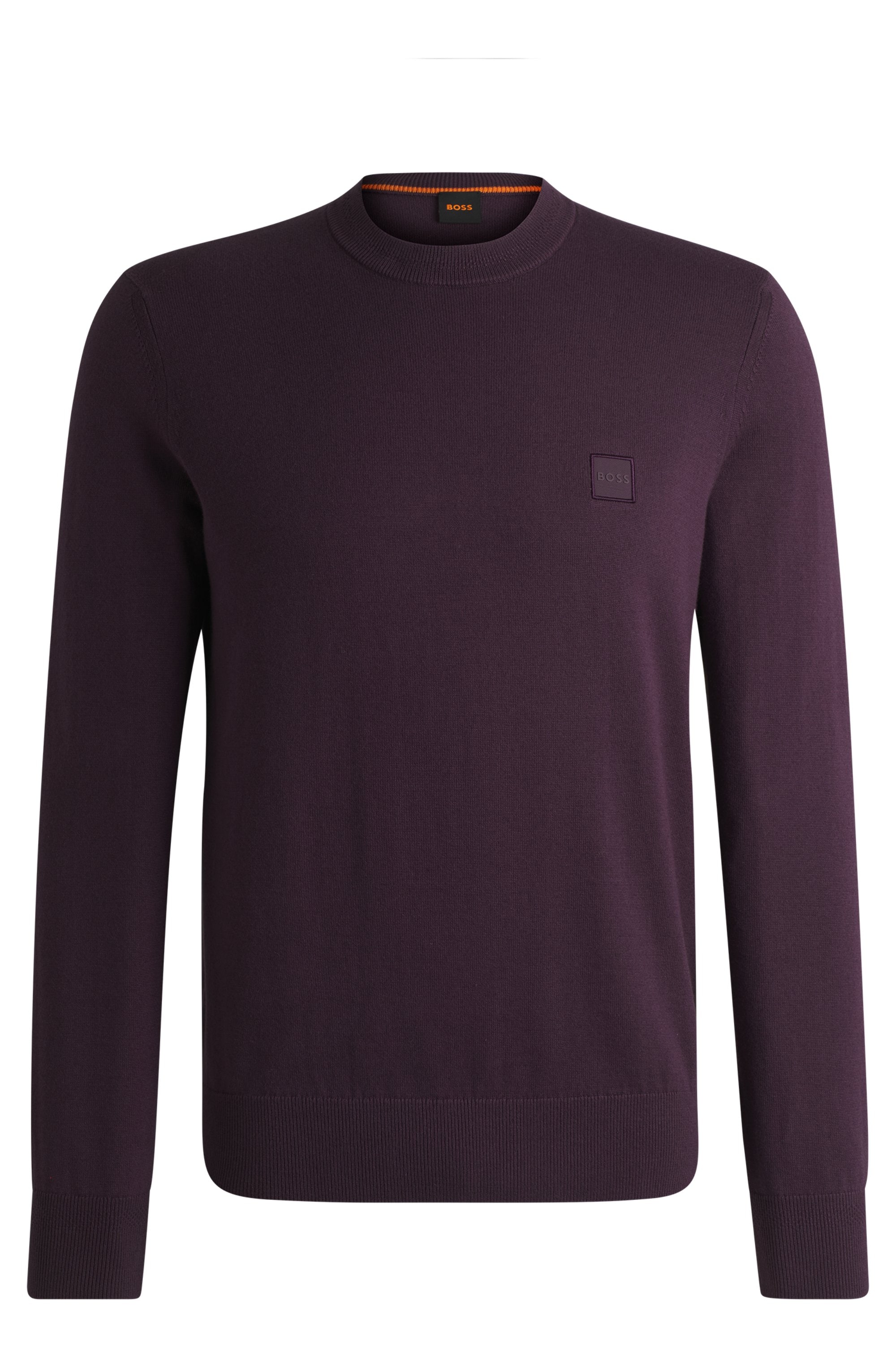 BOSS ORANGE Strickpullover »Kanovano«, mit Rundhalsausschnitt