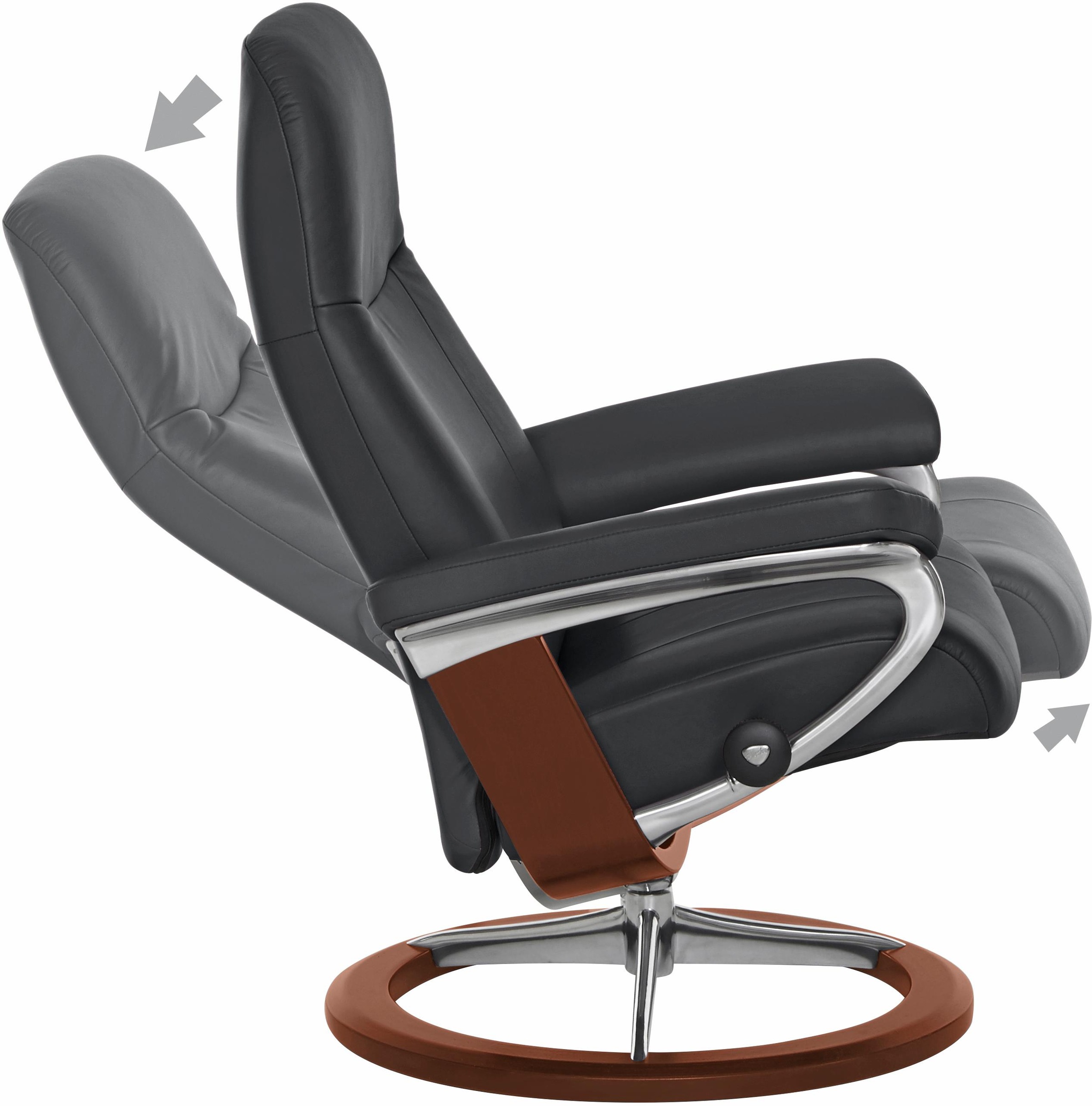 Stressless® Relaxsessel »Garda«, mit Signature Base, Größe M, Gestell Braun