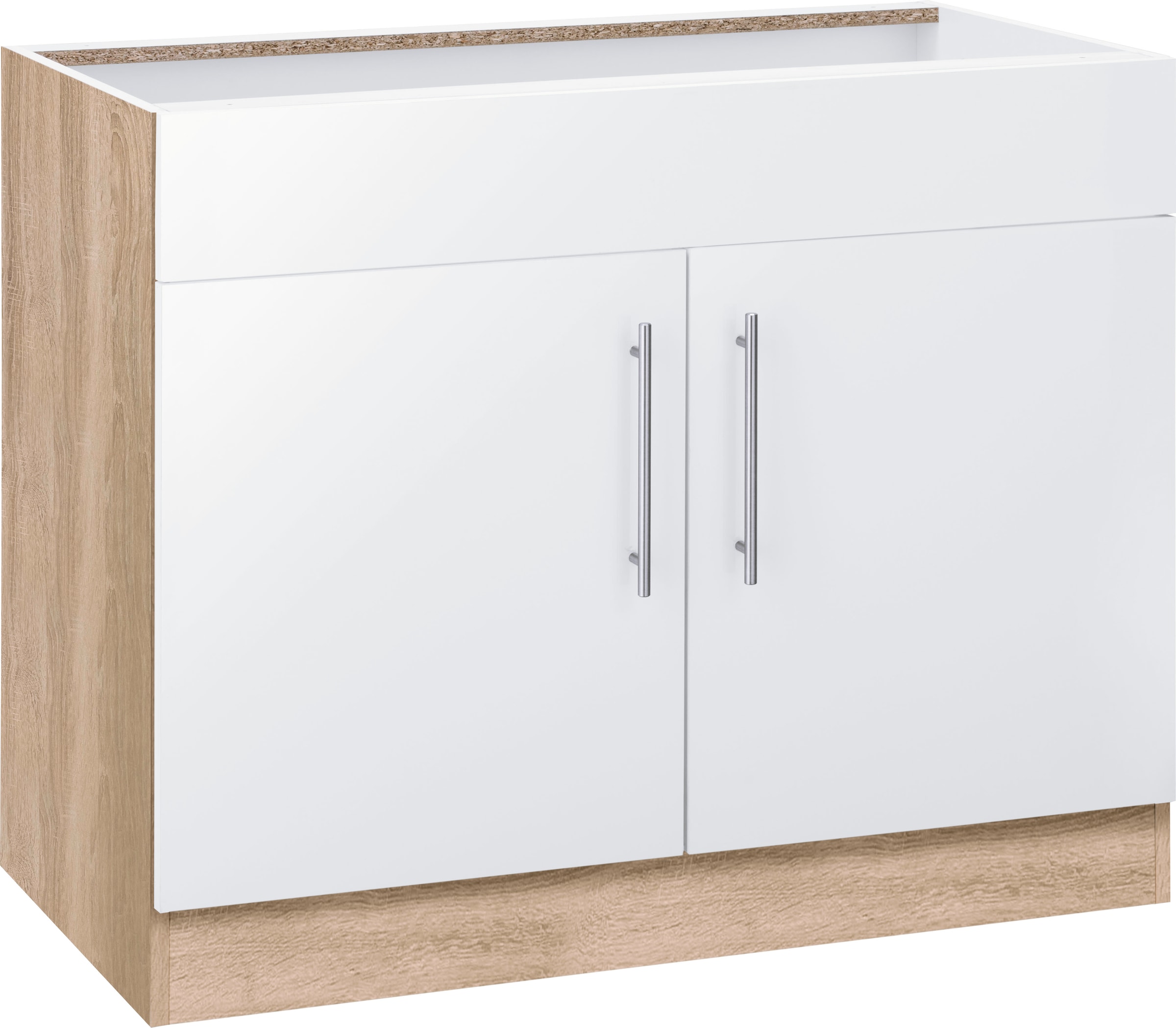 wiho Küchen Spülenschrank »Cali«, 100 cm breit, ohne Arbeitsplatte
