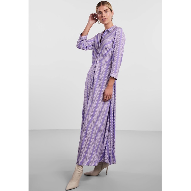 mit Shop Ärmel LONG SHIRT im DRESS«, »YASSAVANNA OTTO kaufen Hemdblusenkleid Online 3/4 Y.A.S