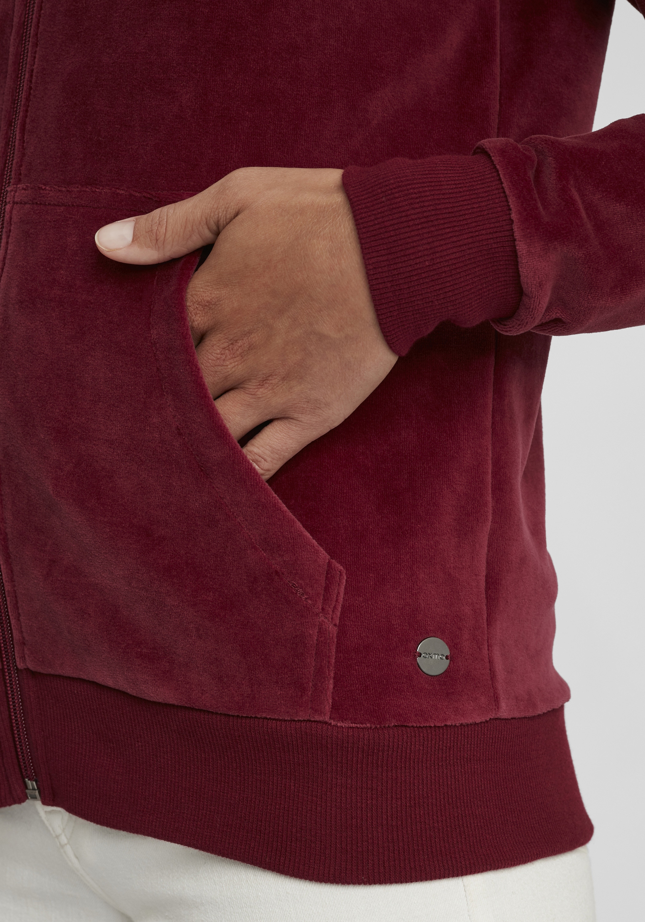 OXMO Kapuzensweatjacke »Kapuzensweatjacke OXVicky«