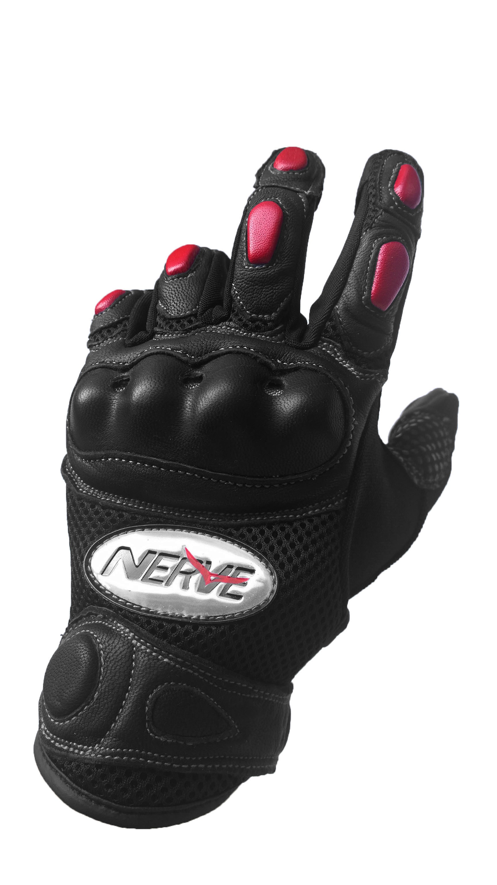 NERVE Motorradhandschuhe »KQ07«, mit Weitenverstellung