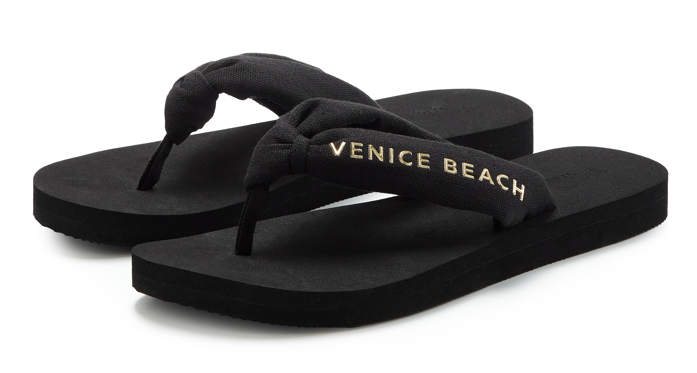 Venice Beach Badezehentrenner »Badeschuhe, Badelatsche, Flip Flop, Sandale, Pantolette, Sommerschuhe«  NEU Zehentrenner mit wasserabweisender und leichter Sohle VEGAN