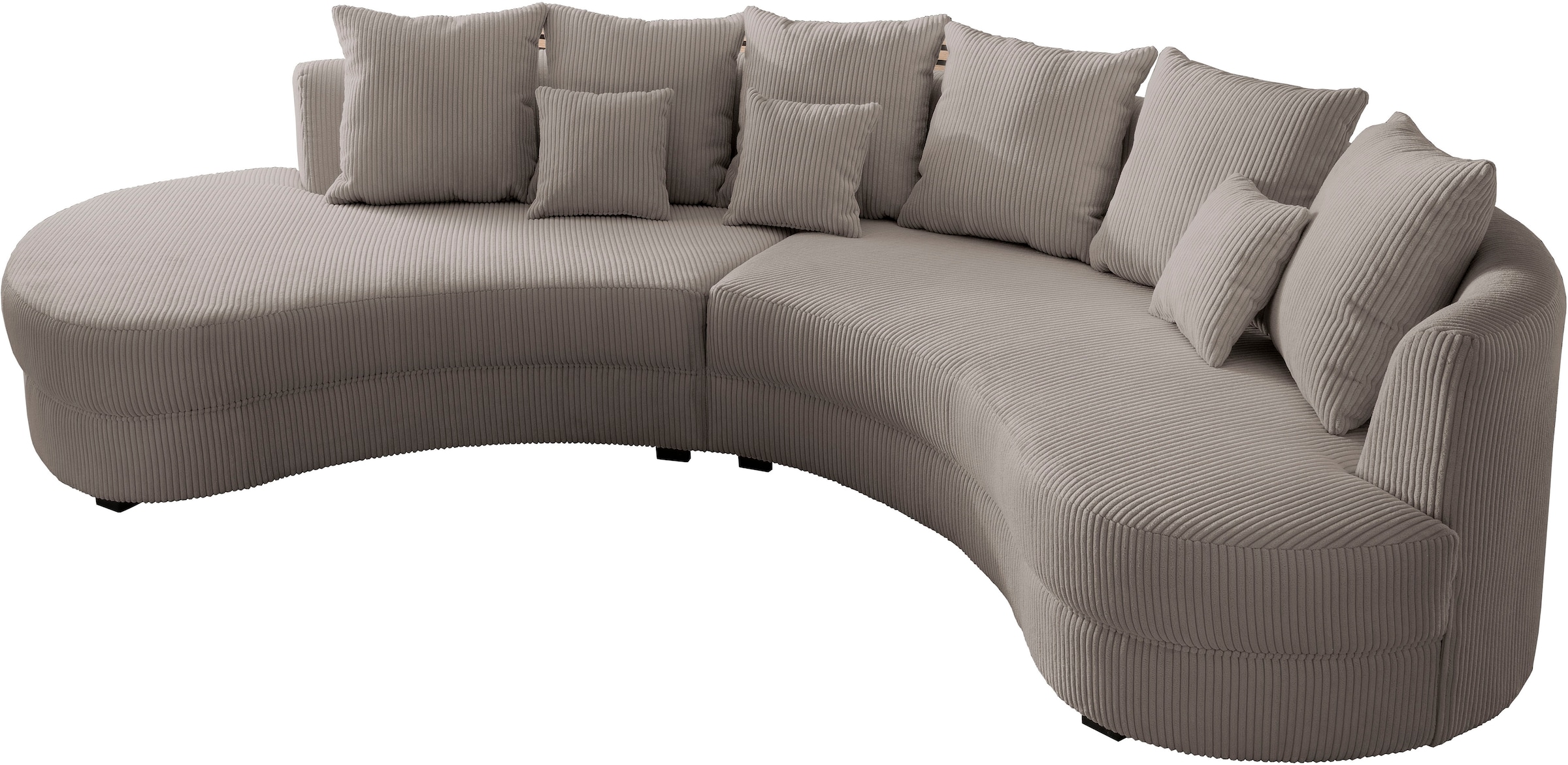 INOSIGN Ecksofa »Limoncello organische Formensprache, L-Form«, ergonomische Form