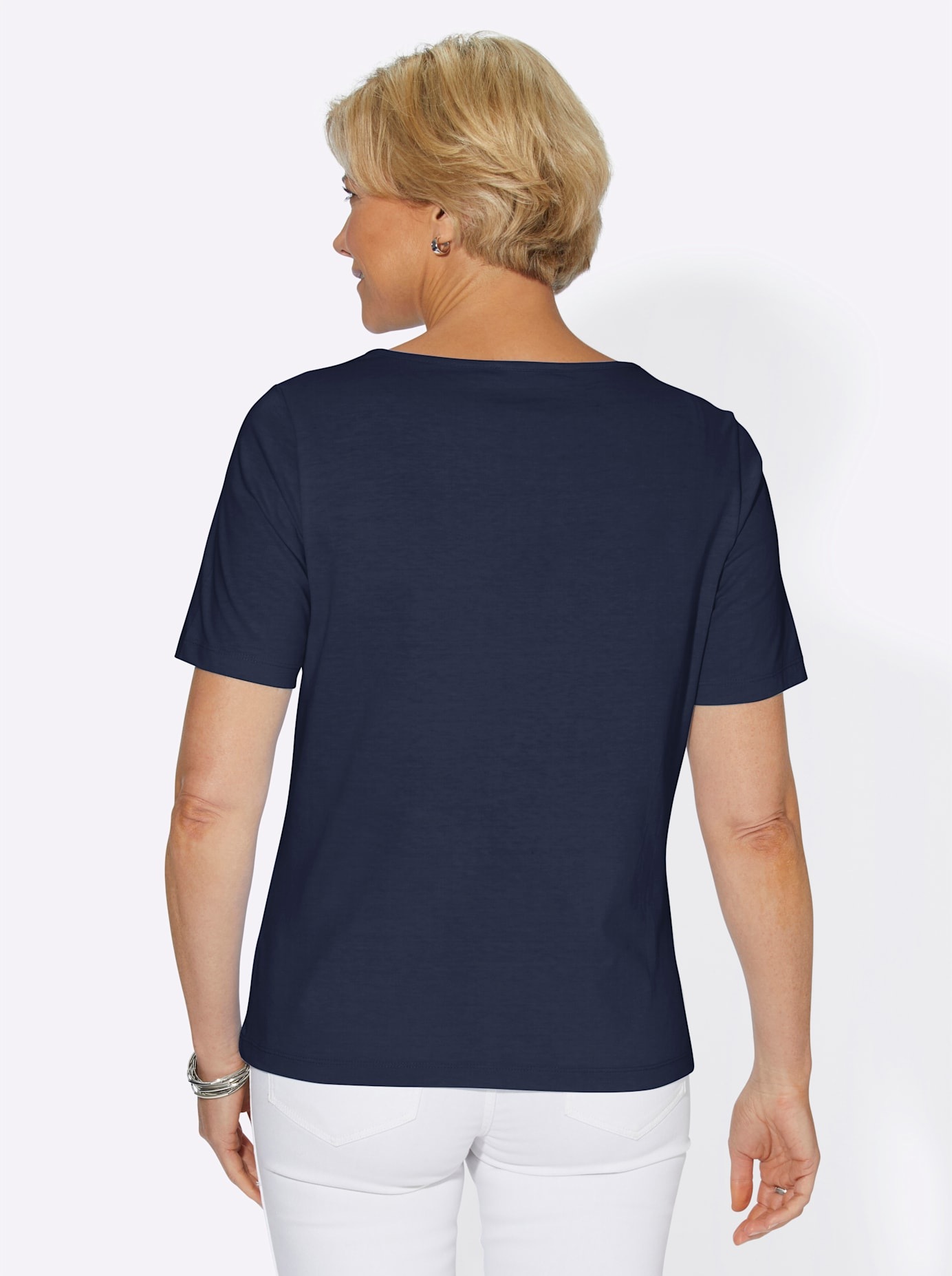 Casual Looks Kurzarmshirt »Shirt«, (1 tlg.)