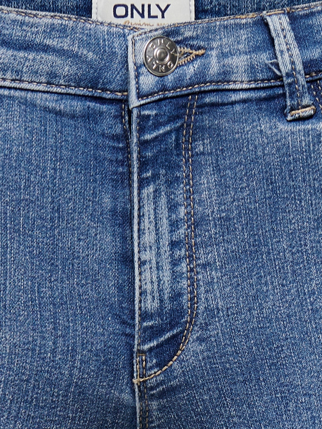 ONLY Skinny-fit-Jeans »ONLRAIN LIFE REG SKINNY DNM« mit Gürtelschlaufen