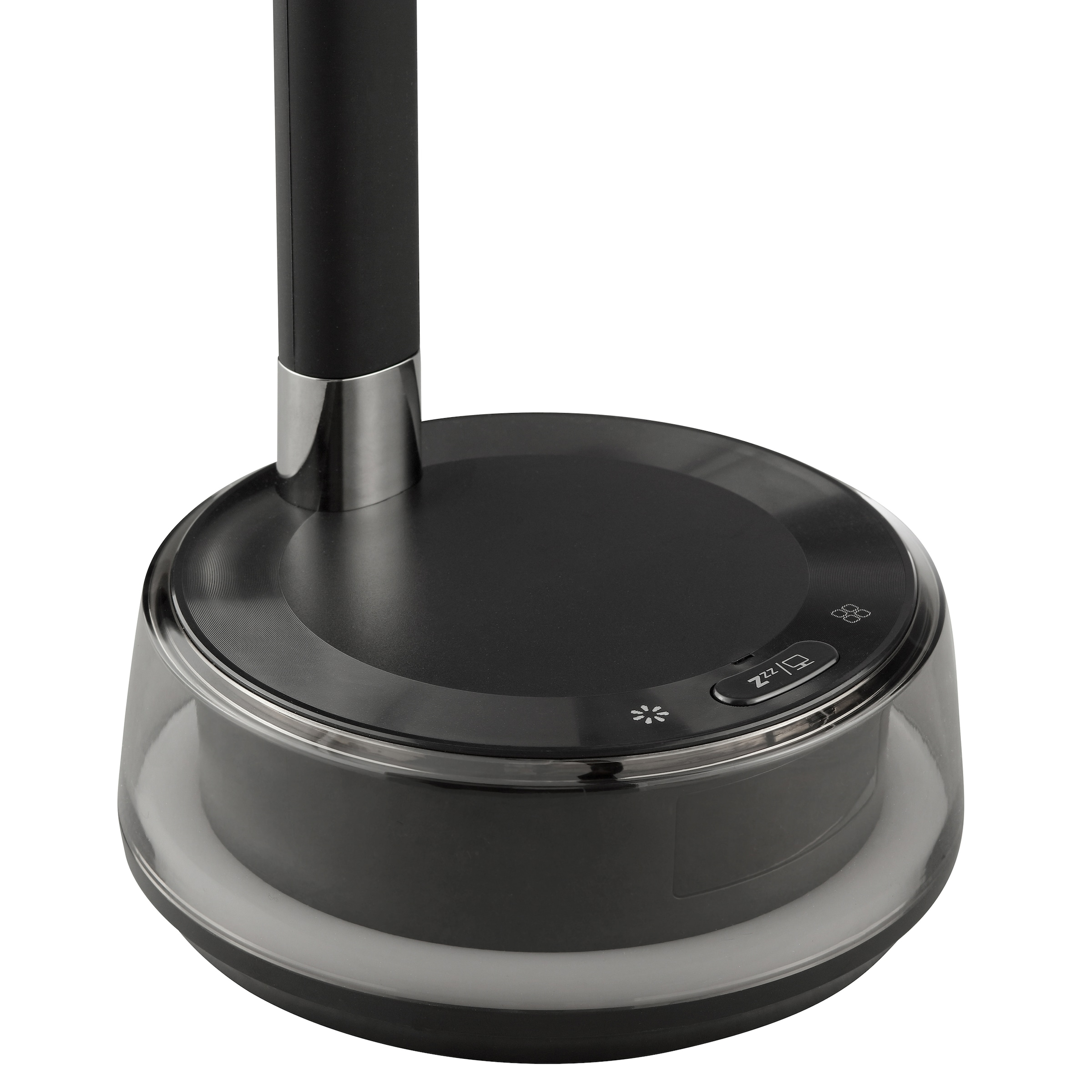 Brilliant LED Schreibtischlampe »Moonglow« LED-Modul 1 Stk. warmweiß - kaltweiß 790 lm, 2700-5000K, RGB-Sockel, Wireless Charging, dimmbar, 53 cm