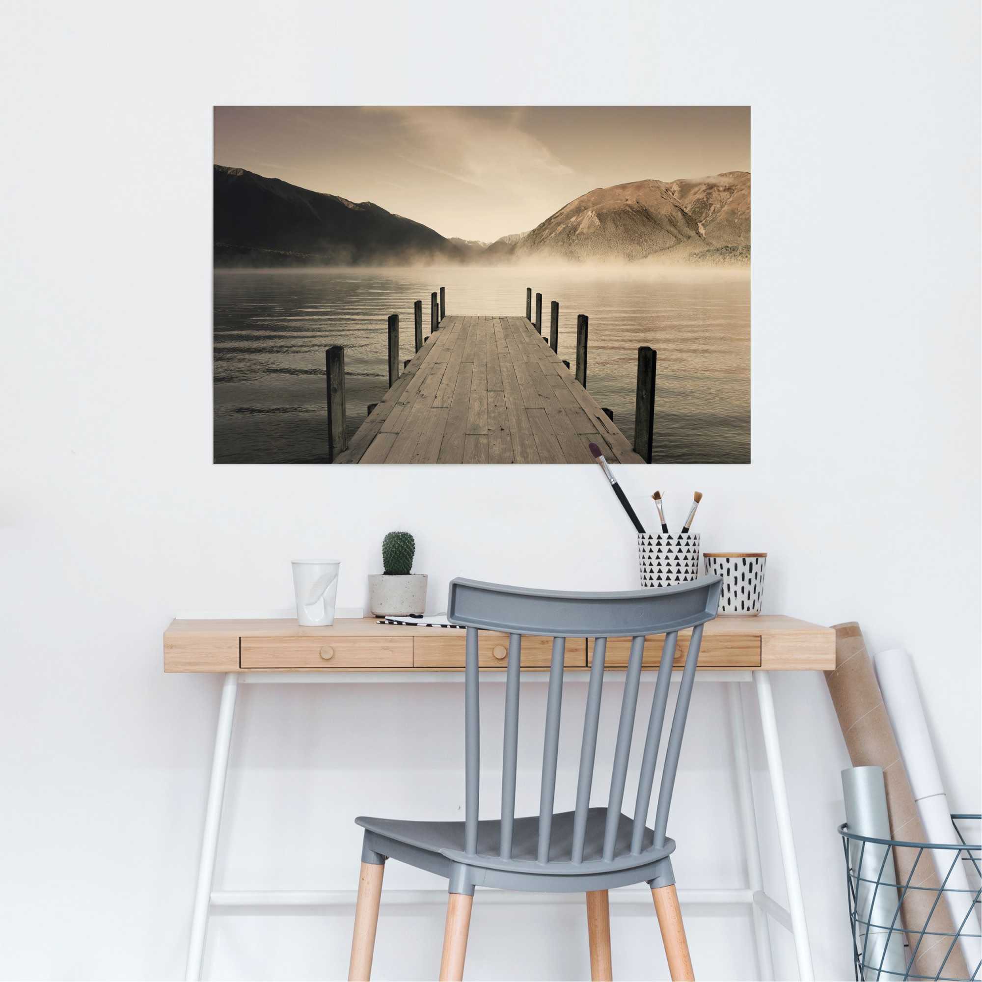 Reinders! Poster »Steg Rotoiti See« 1 Stk. tlg.