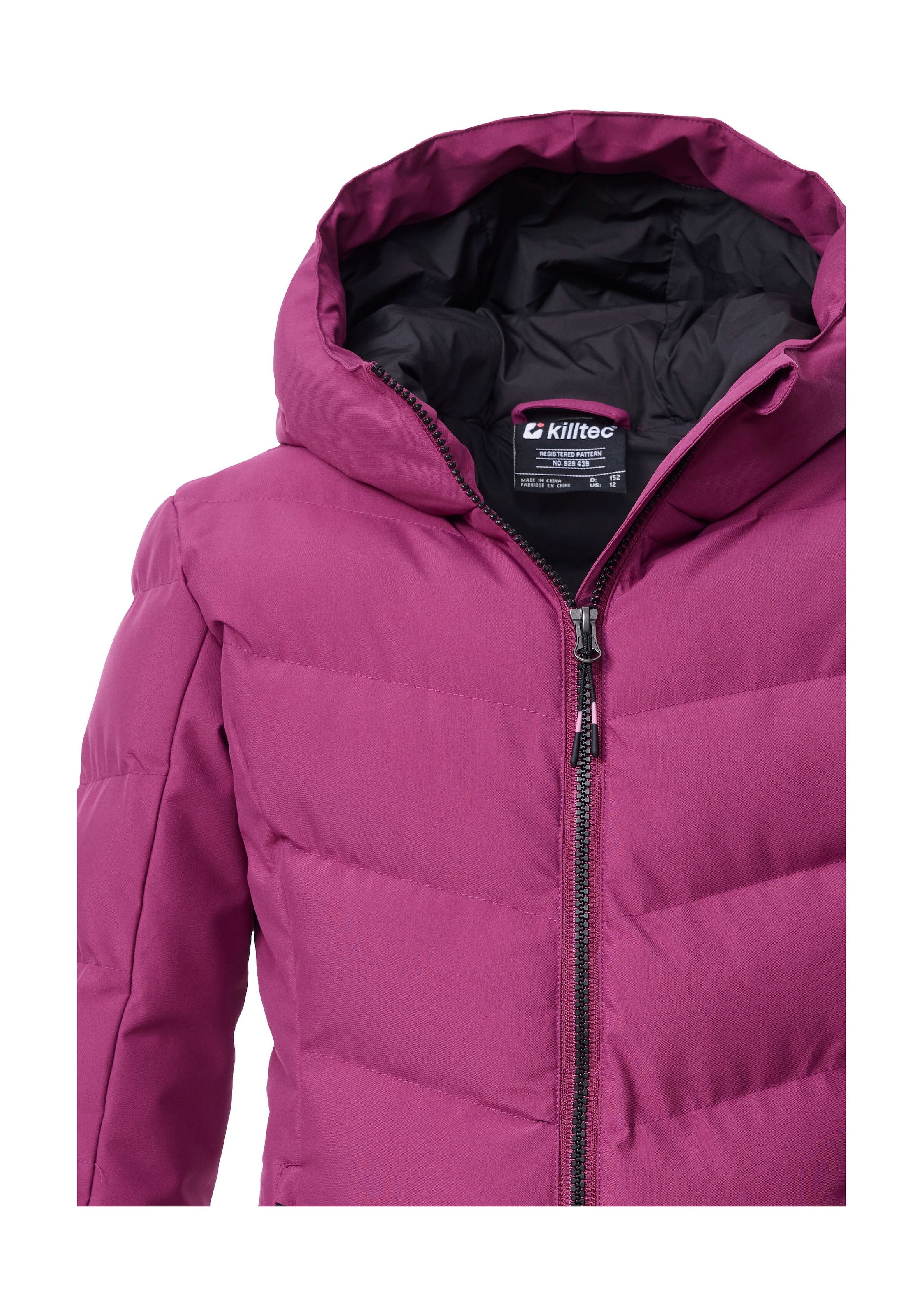 Killtec Steppjacke »KOW 220 GRLS QLTD JCKT« Winddichte, wasserabweisende Kinderjacke mit verstellbaren Bündchen