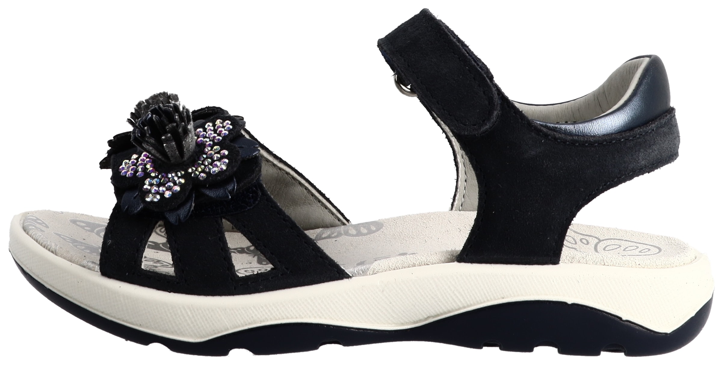 Lurchi Sandale »Florini 1«  Klettschuh mit Fransen, Größenschablone zum Download