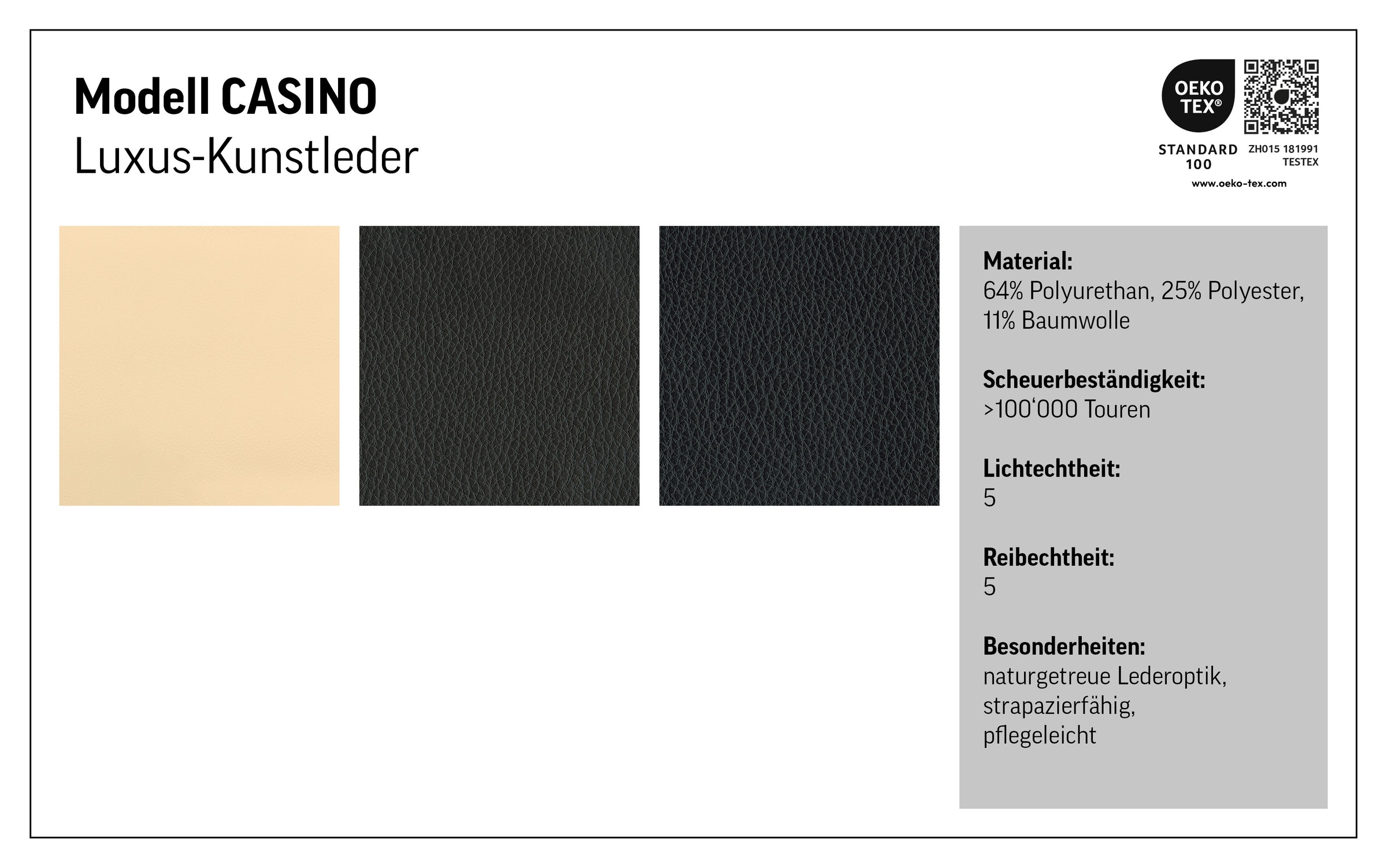 COTTA Sessel »Casino«, Polstergarnitur, auch als Set erhältlich