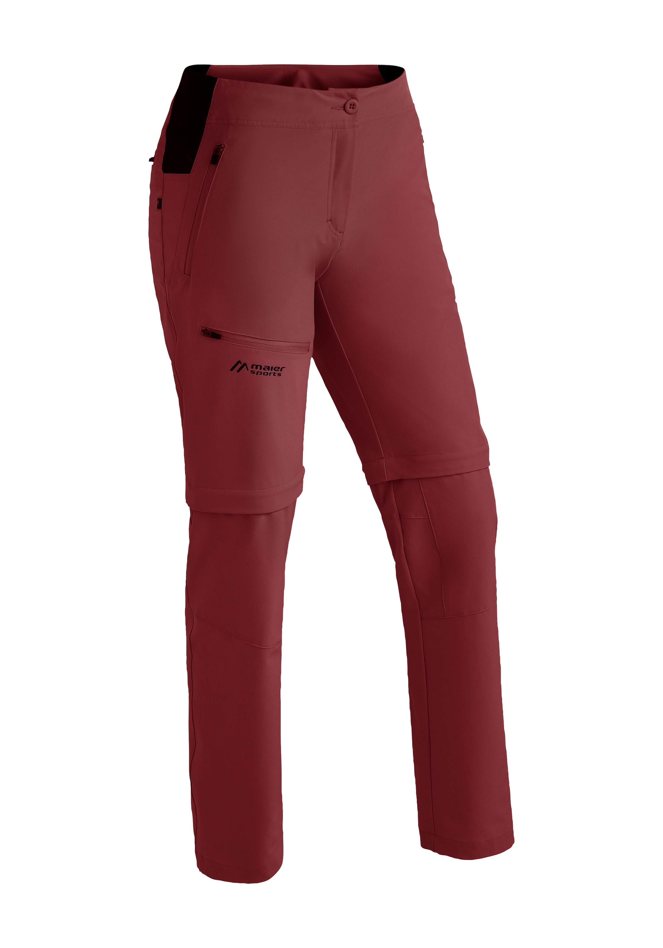 Outdoorhose »Latit Zip Vario«, Damen zipp-off Wanderhose, elastische Funktionshose, 4...