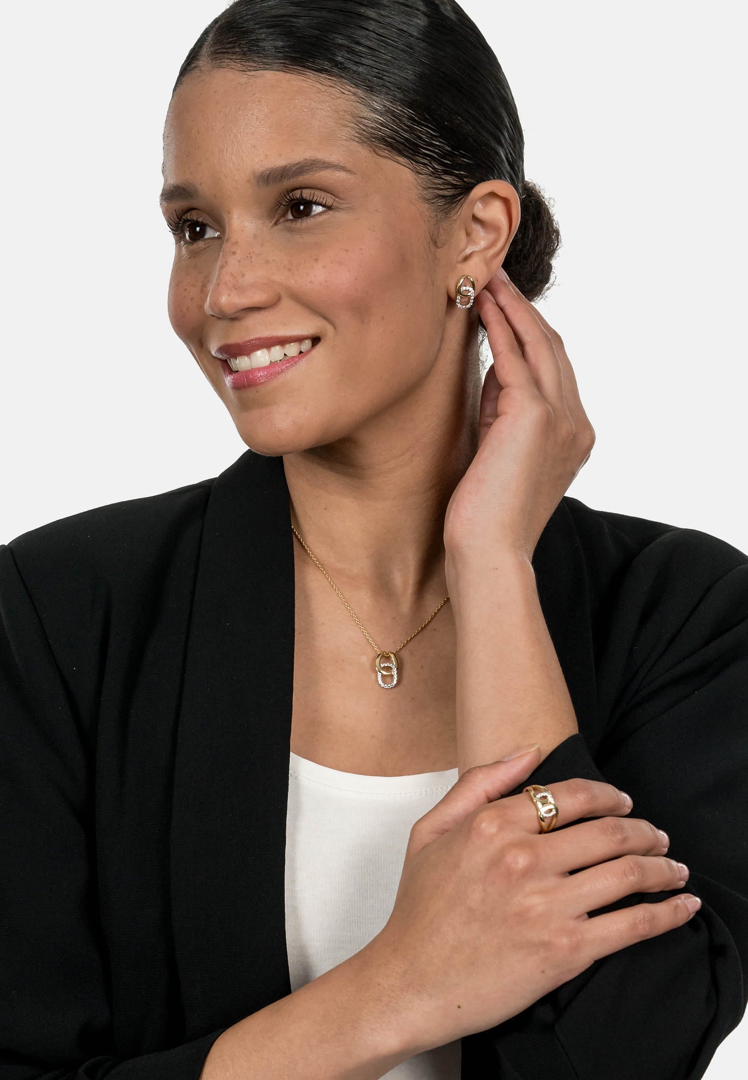 SURI FREY Silberring »Handschmuck SFY Conny«