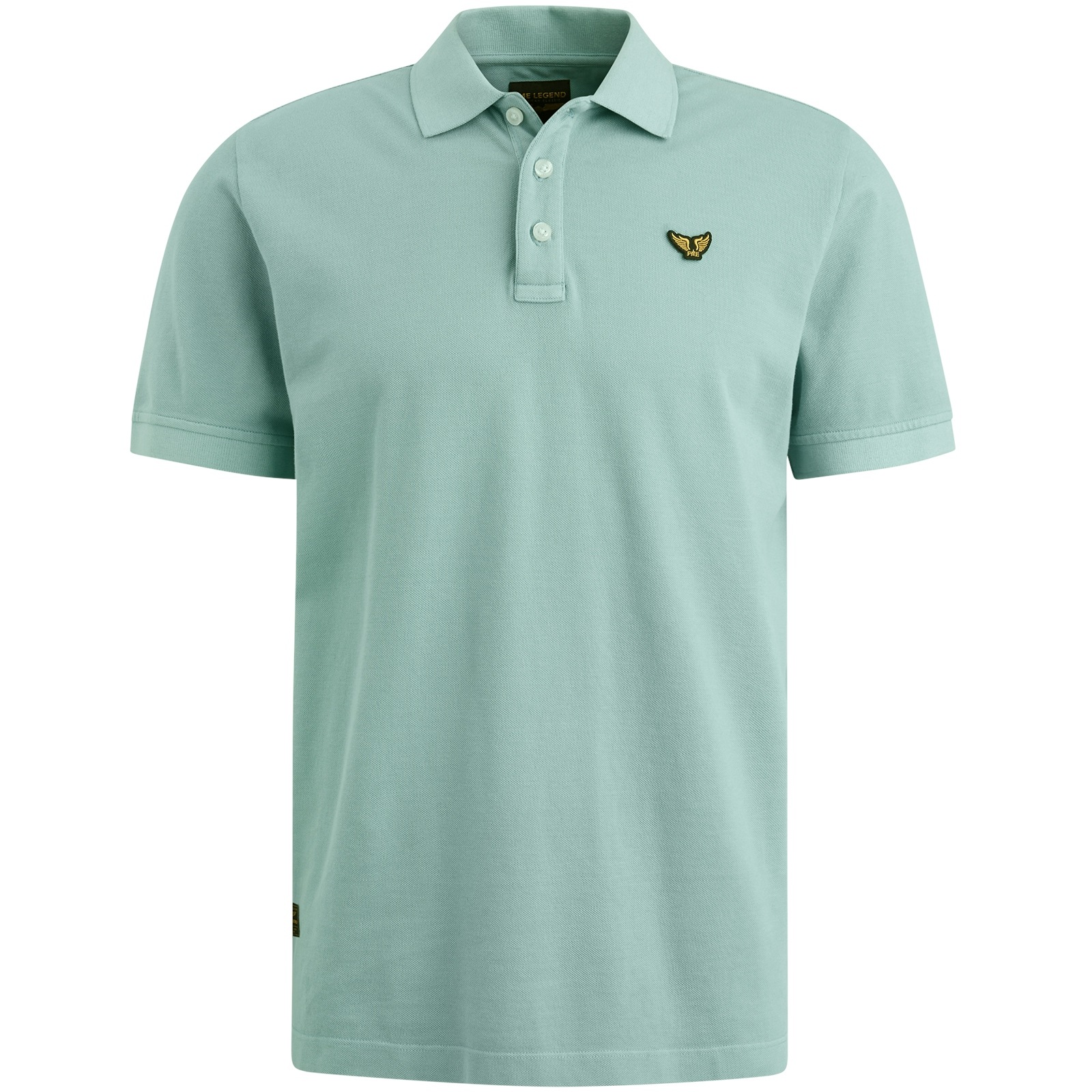 PME LEGEND Poloshirt »Short sleeve polo garment dyed pique«, mit Logo Stickerei