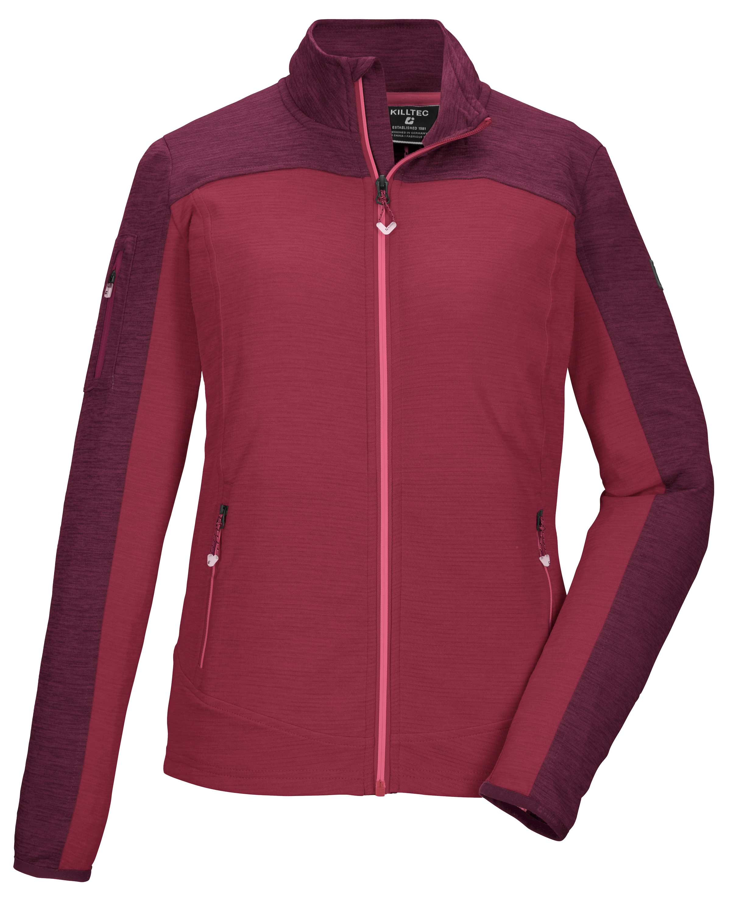 Killtec Funktionsjacke »KOS 71 WMN FLX JCKT« mit Stehkragen, mit Seitentaschen und Armtasche mit Zipper