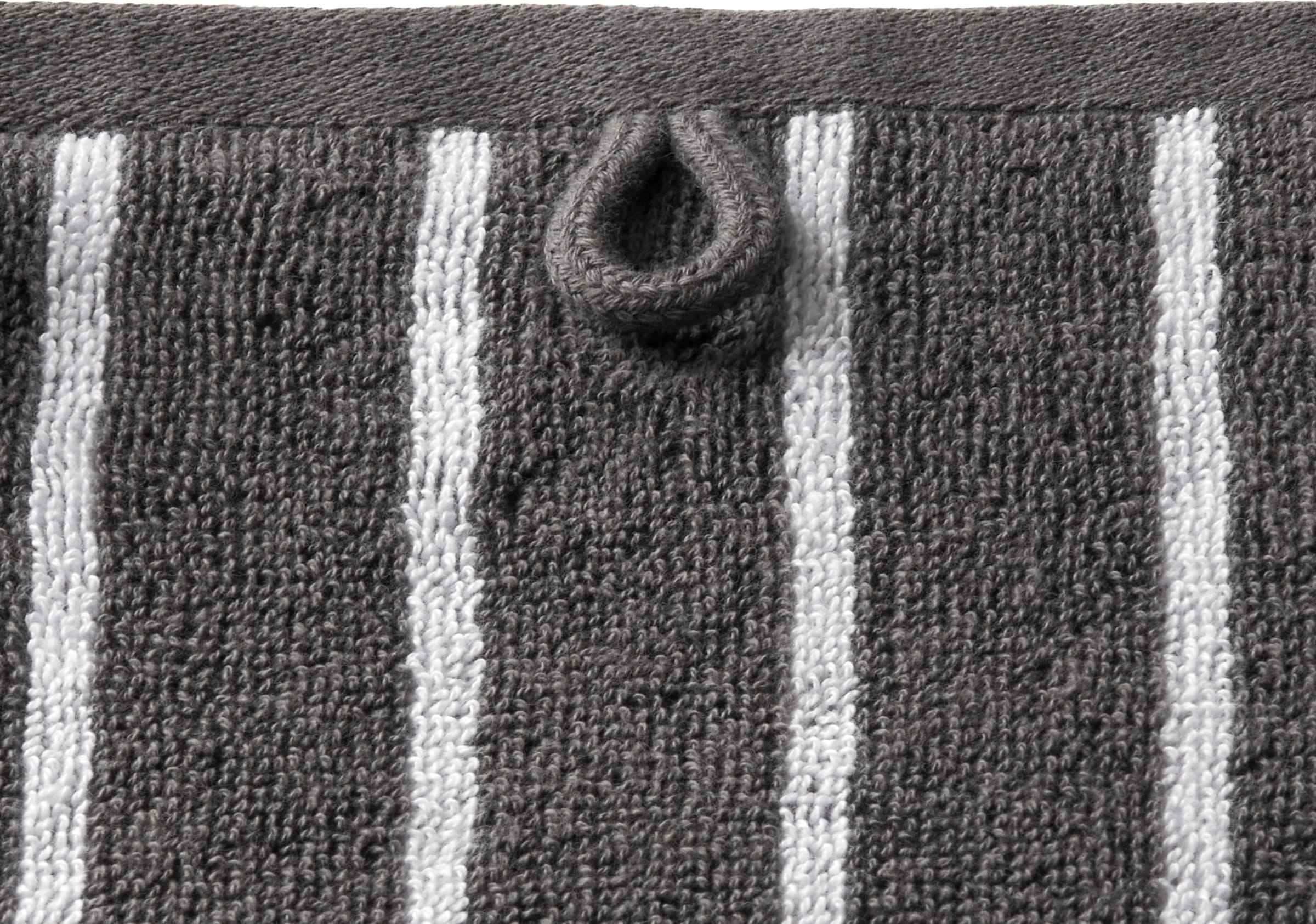 Musterring Badetuch »Needlestripe«, (1 St., Duschtuch 100 x 150 cm), hautschmeichelnd, super weich