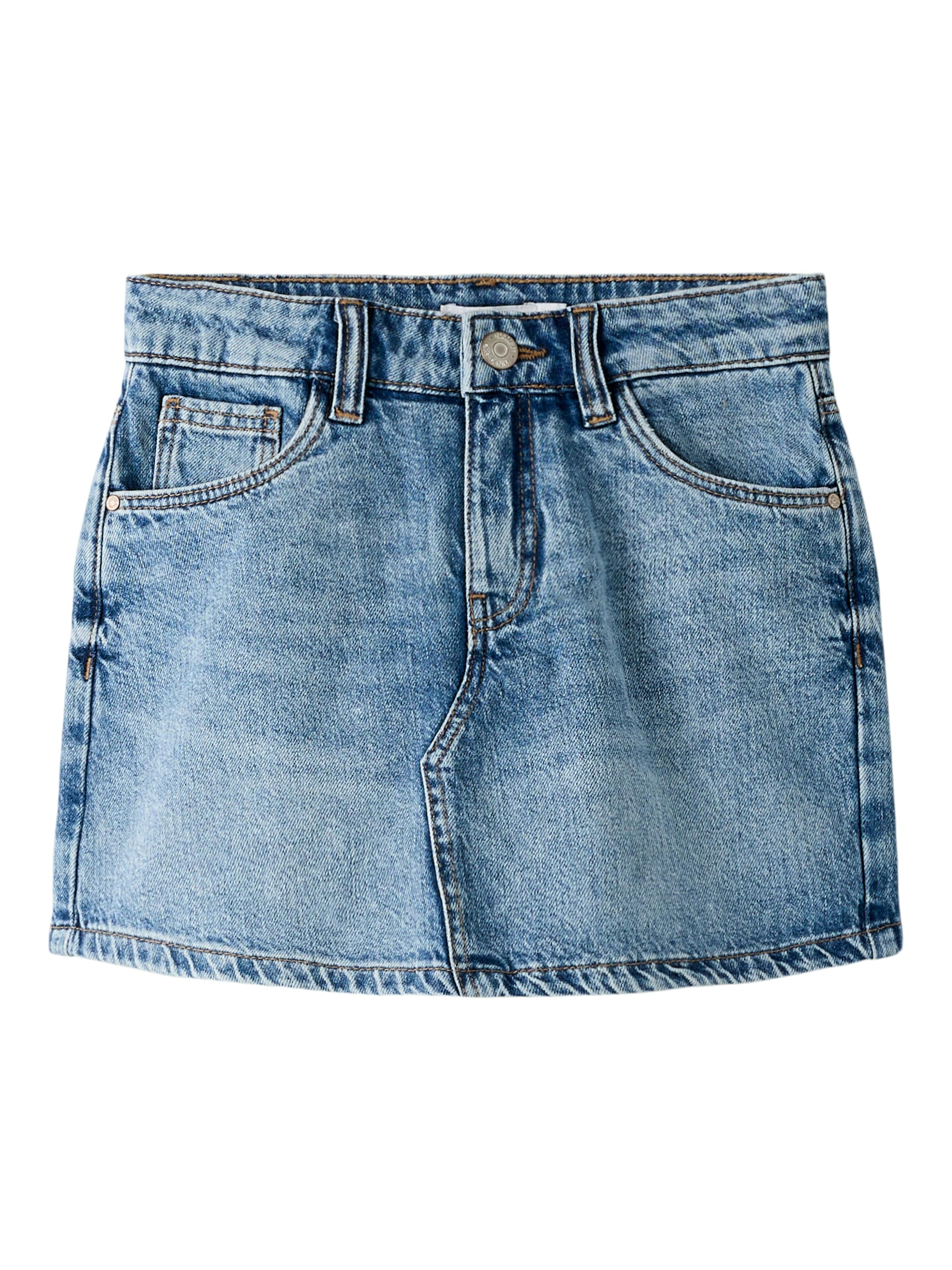 Name It Jeansshorts »NKFEMMA DNM SKORT 1040-MJ NOOS« Baumwolle, Denim