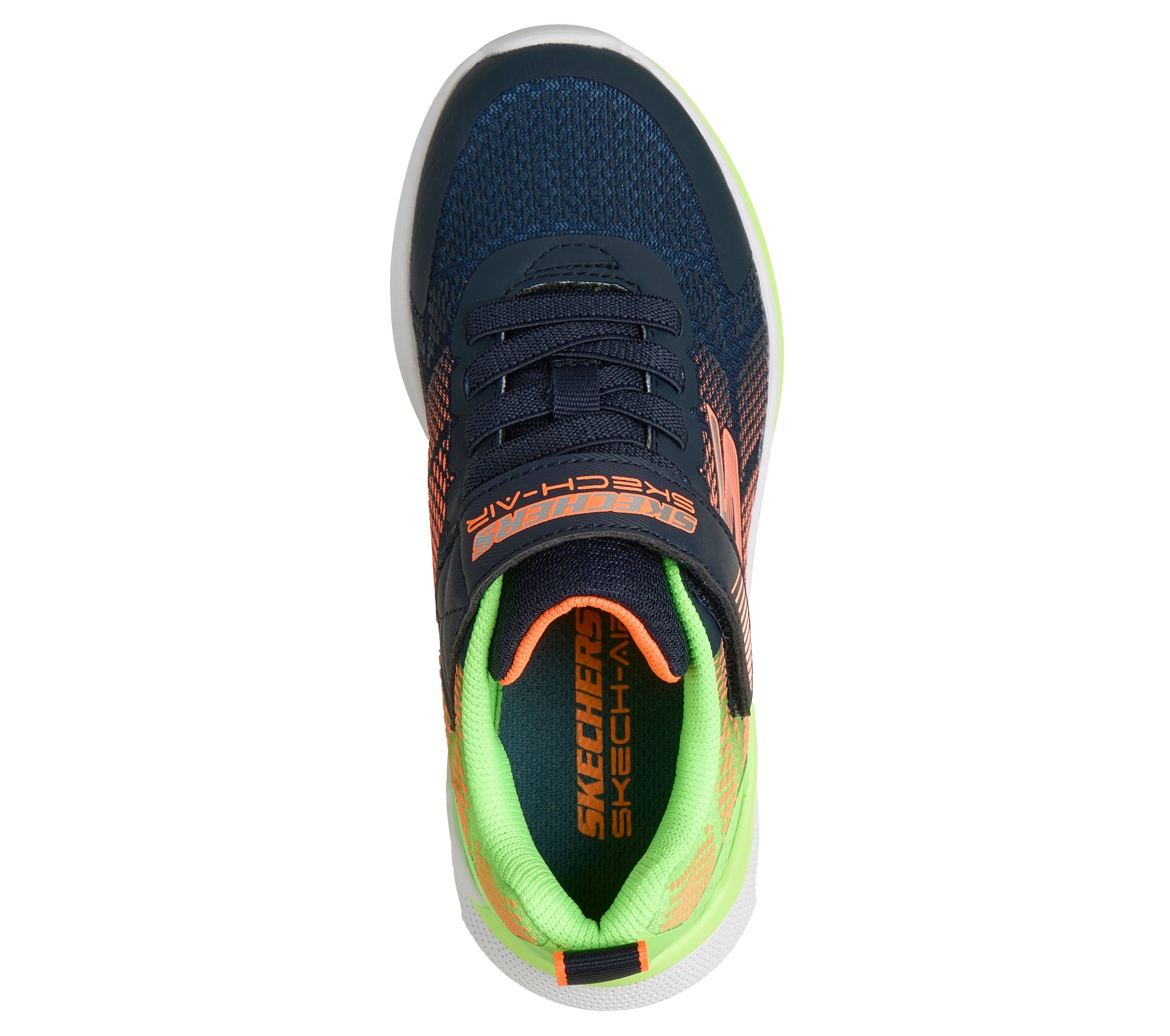 Skechers Sneaker »MICROSPEC MAX VELOCITY«  Klettschuh, Freizeitschuh, Grössenschablone zum Download