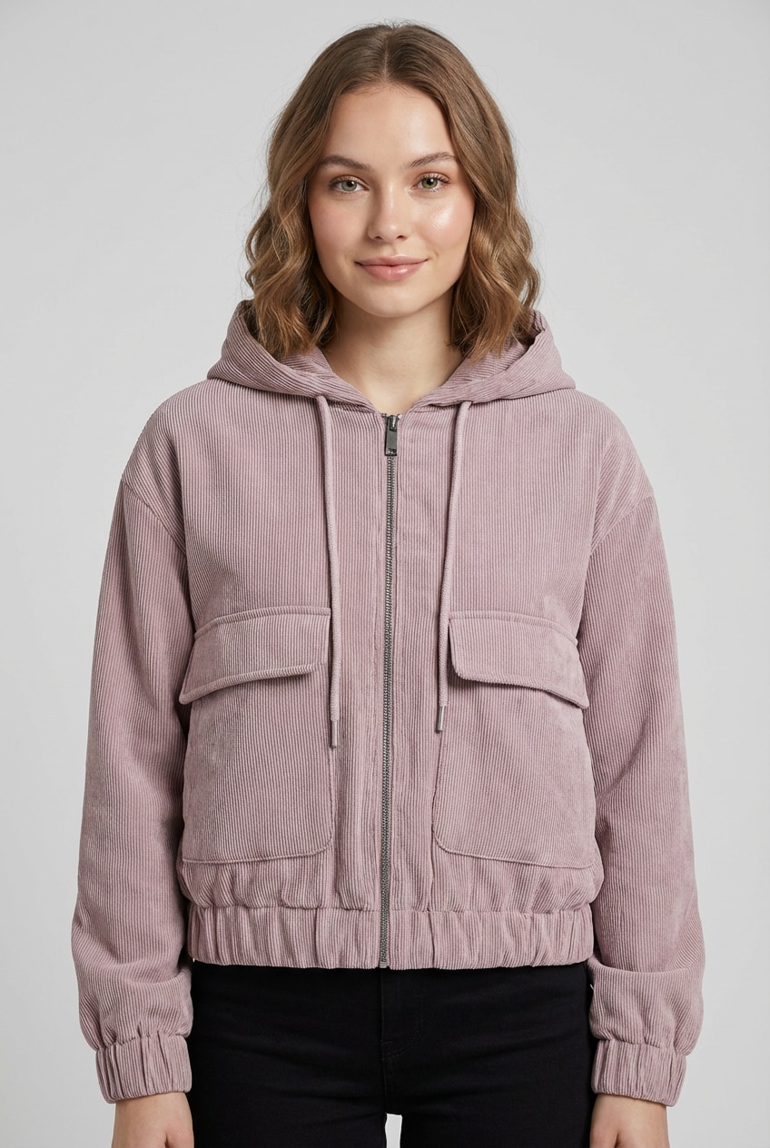 ONLY Cordjacke »ONLSUVA CORDUROY PAD SHORT JACKET CC OTW« Materialmix,