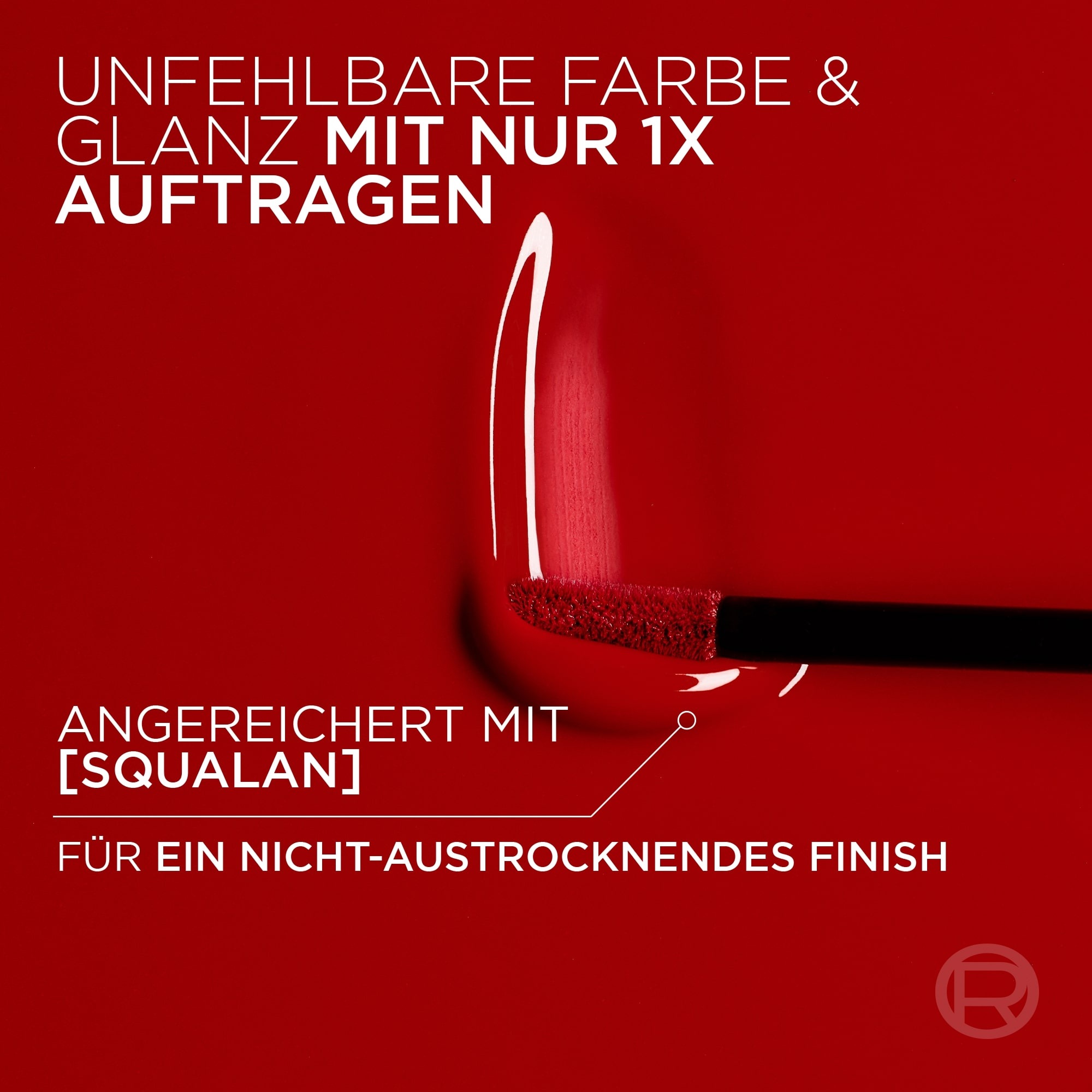L'ORÉAL PARIS Lippenstift »INFAILLIBLE LAQUE RESISTANCE 16H« für langanhaltenden Glanz und intensive Feuchtigkeit