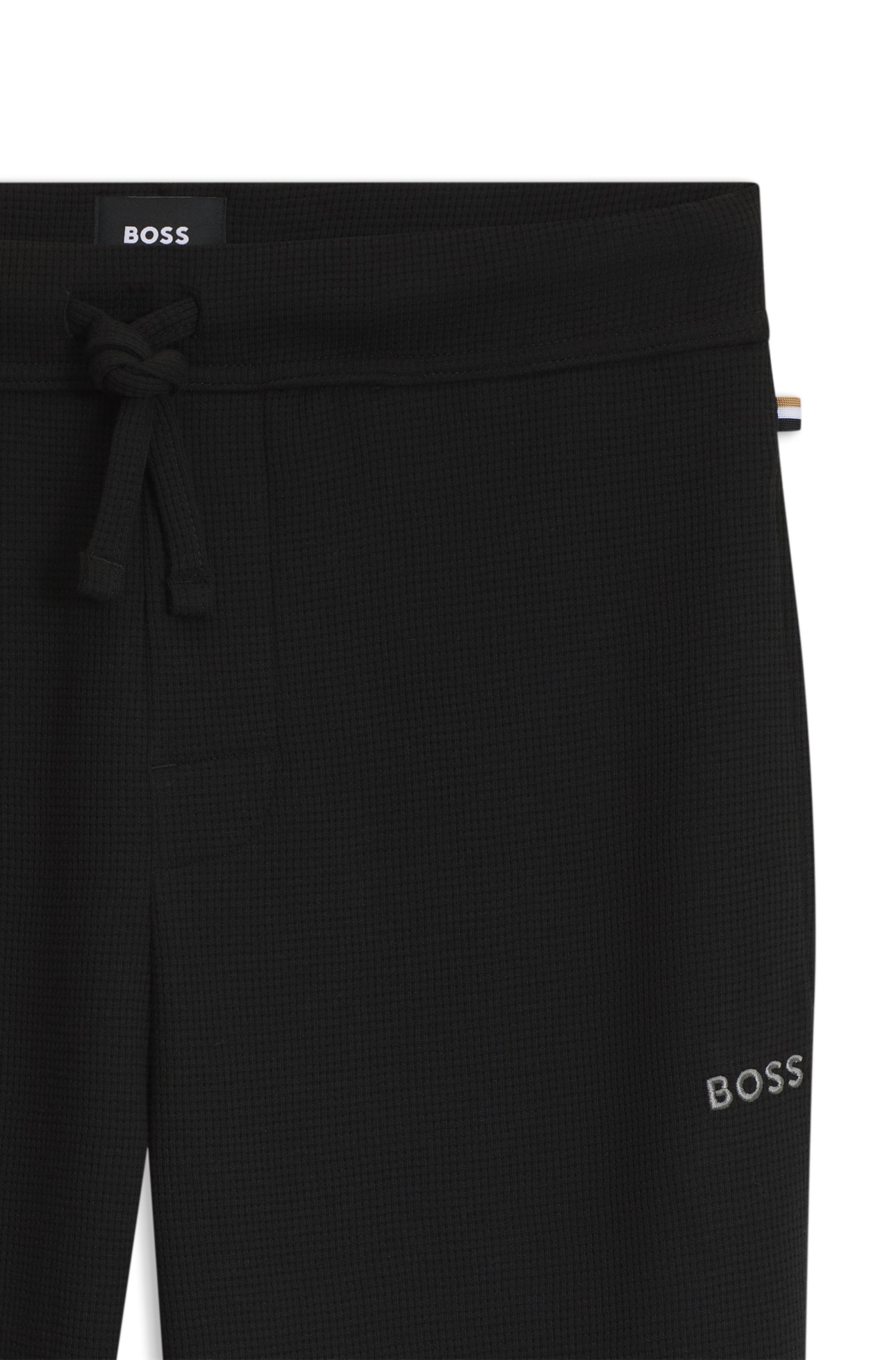 BOSS Pyjamahose »Waffle Pants Cuf«