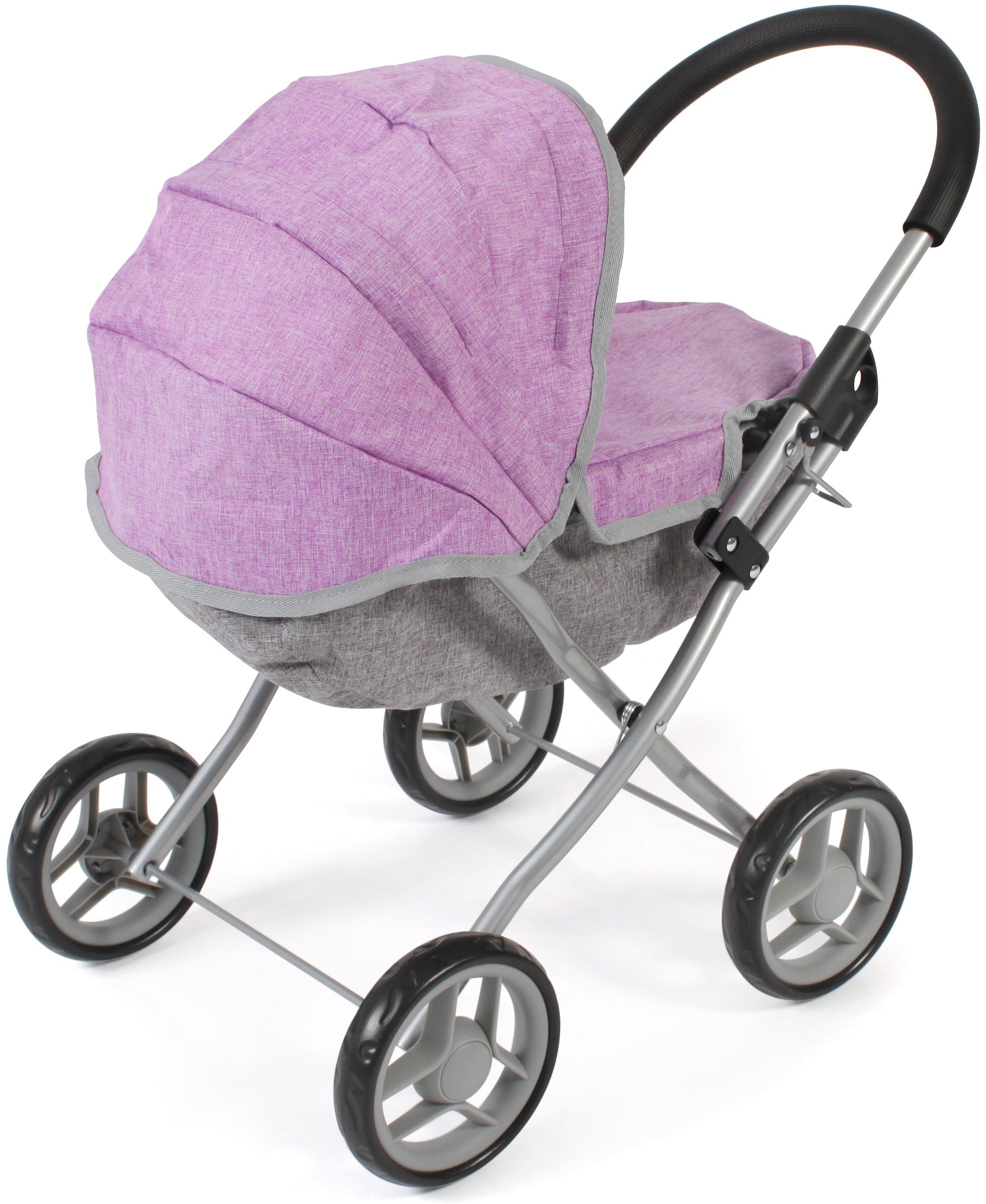 CHIC2000 Puppenwagen »Lilli, Melange lila« zusammenklappbar