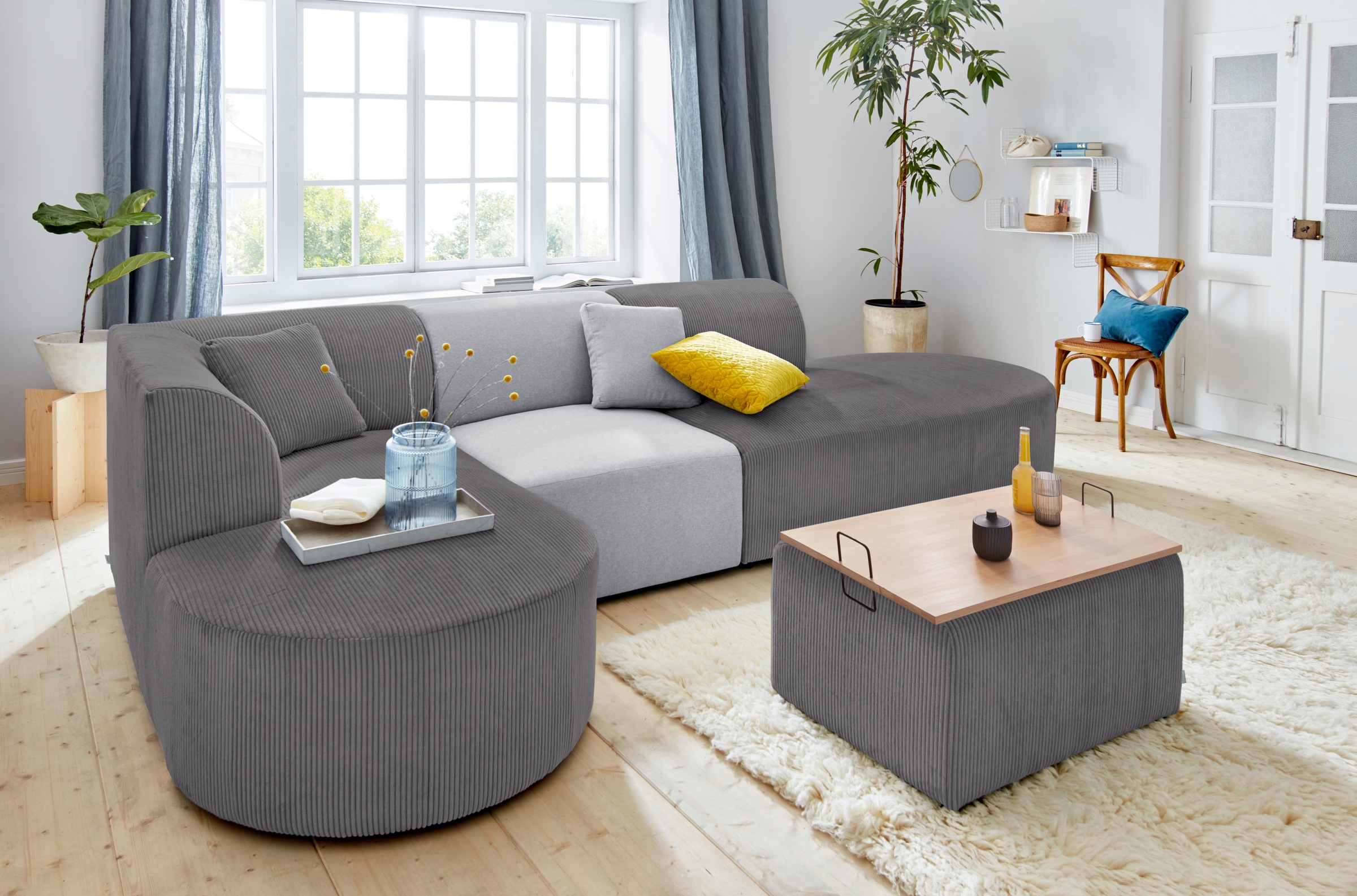 Online oder im Sofa-Eckelement OTTO andas als Einzelteile »Alesund«, Shop Modulteil bestellen