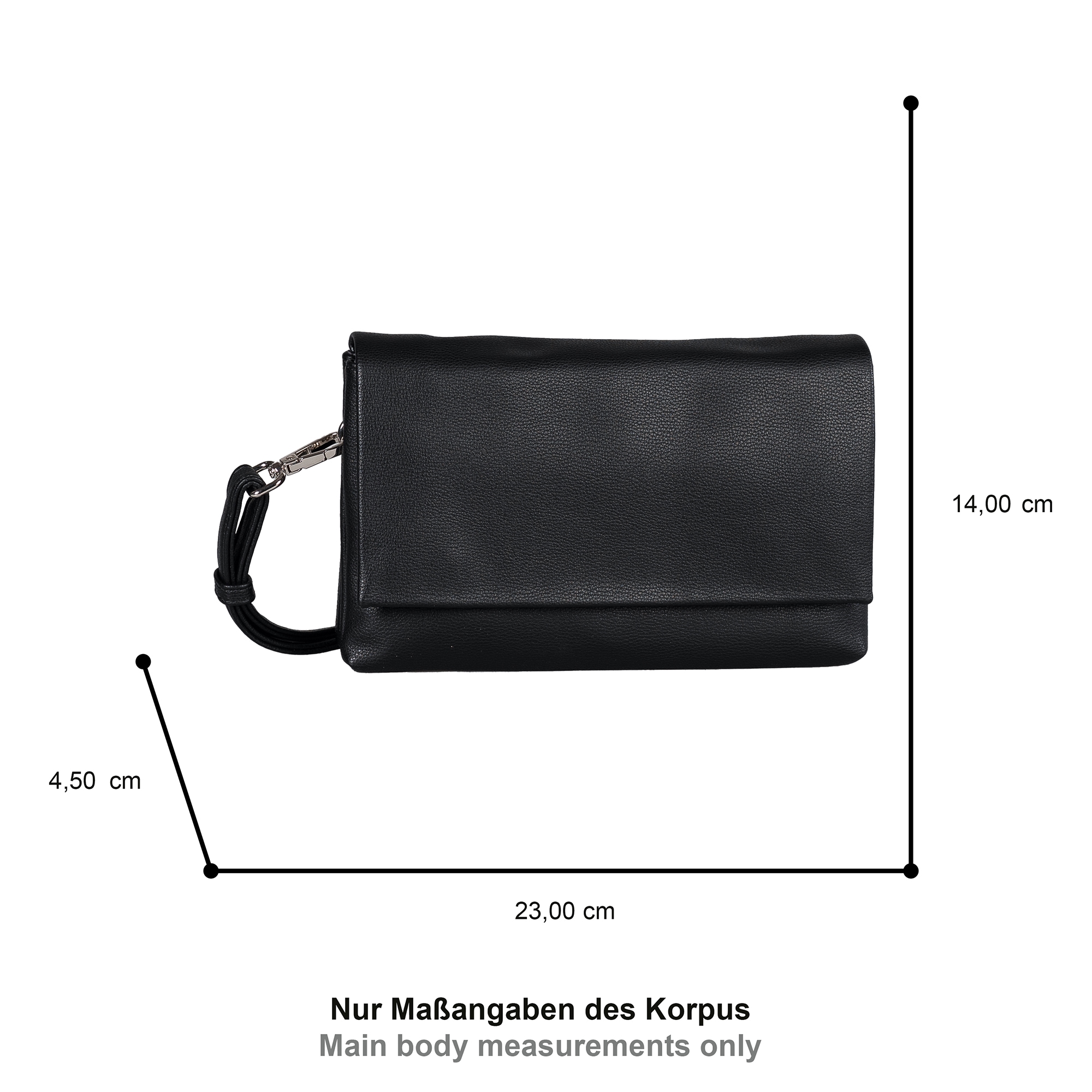 Gabor Abendtasche »Salara« Damen Abendtasche, mit 2 Kammern je nach Anlass variabel tragbar