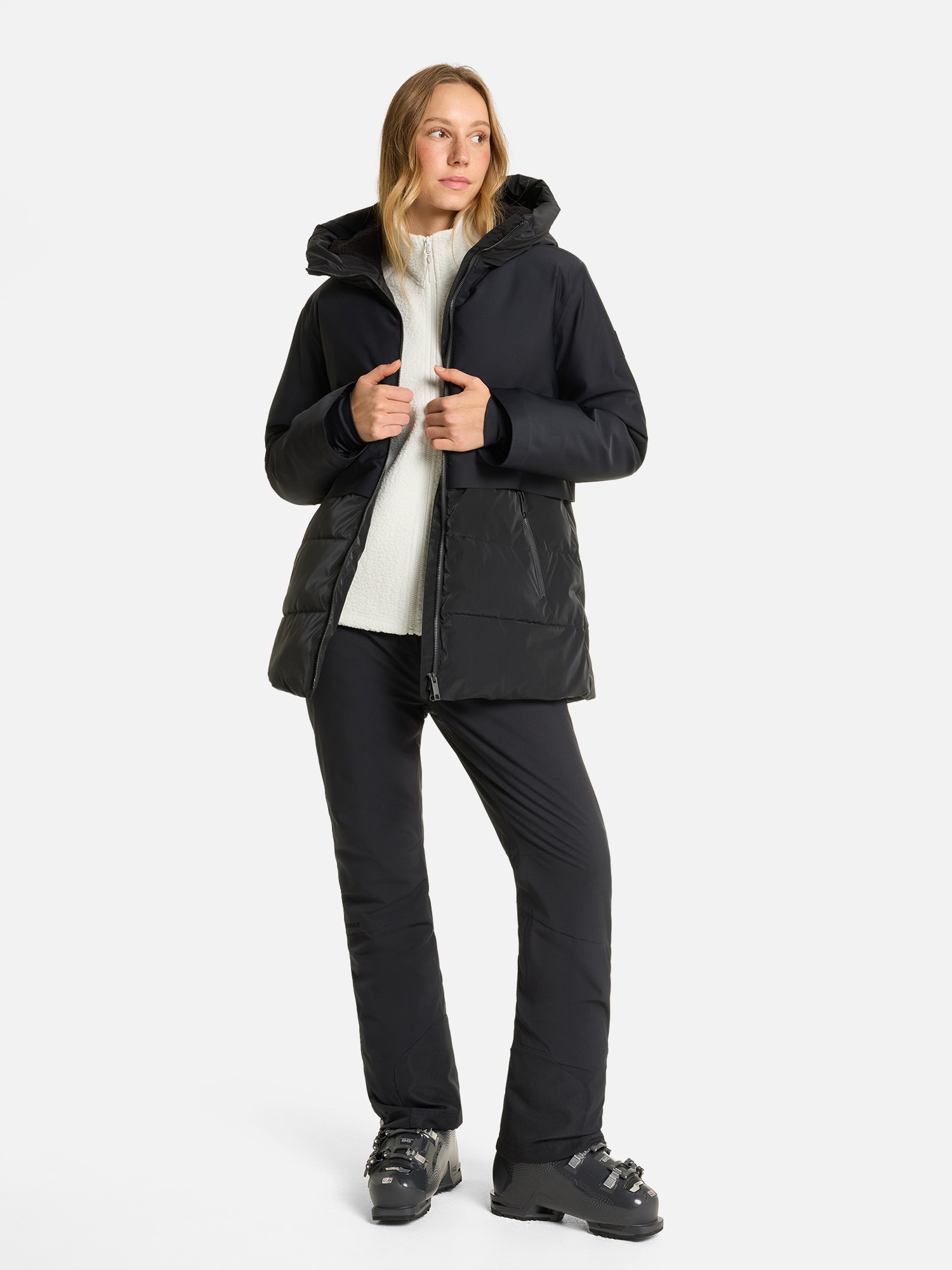 Ziener Fleecejacke »JAIKA-Z DAMEN« Teddyfleece, warm, elastisch