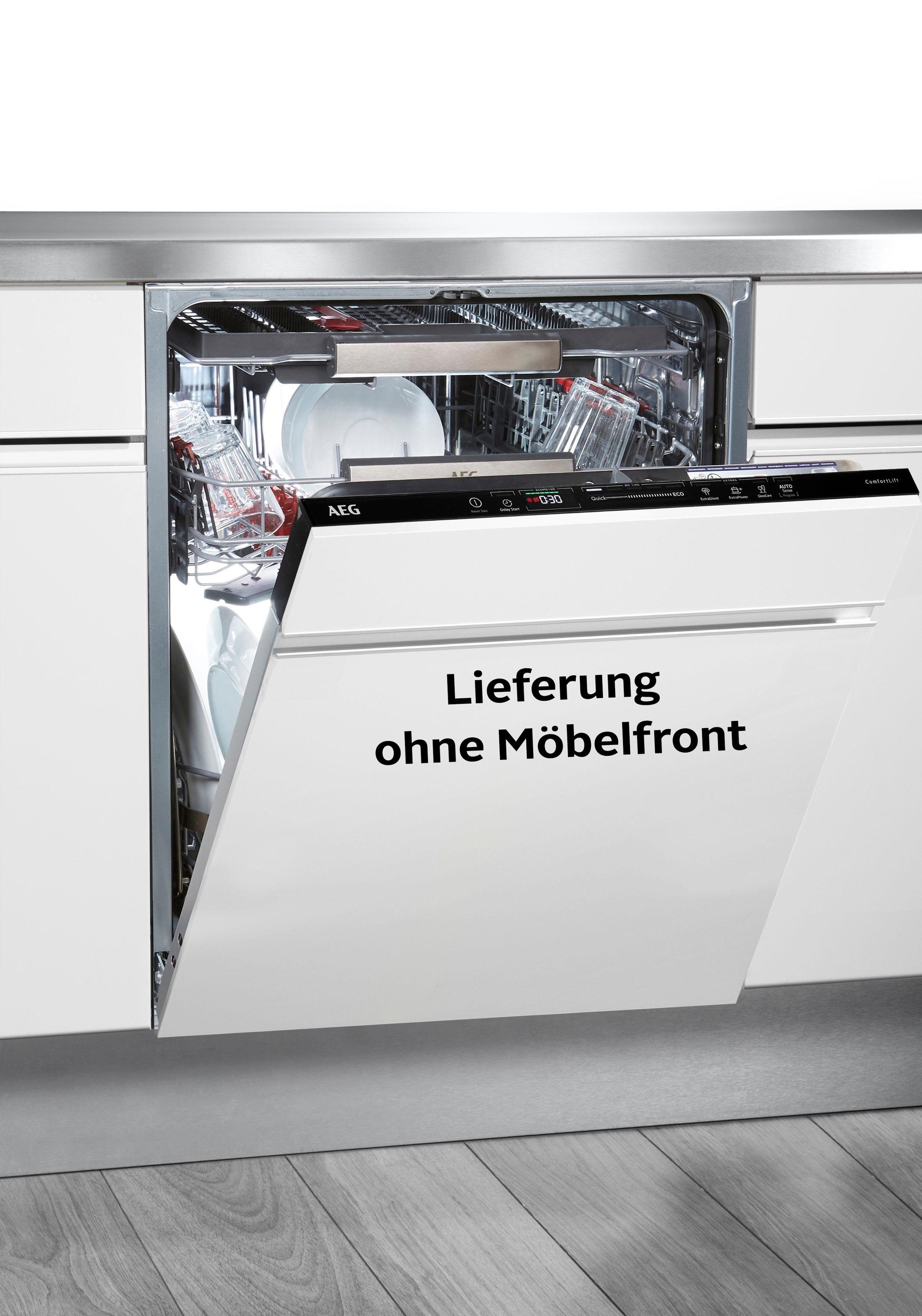 AEG vollintegrierbarer Geschirrspüler »FSE63800AP«, FSE63800AP, 13 Maßgedecke, mit ComfortLift - Hebefunktion