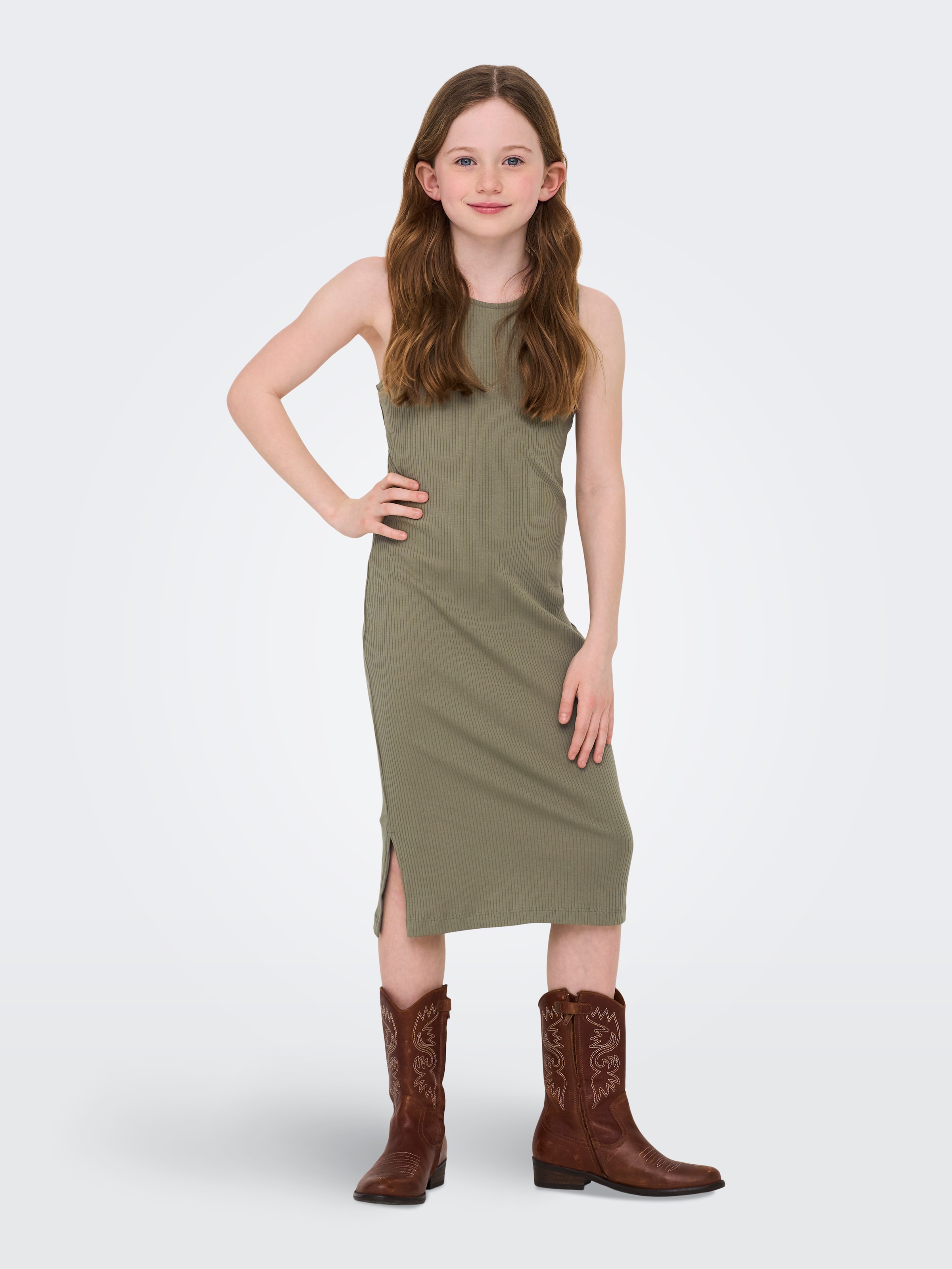 KIDS ONLY Jerseykleid »KOGBELFAST LIFE S/L MIDI DRESS NOOS JRS«