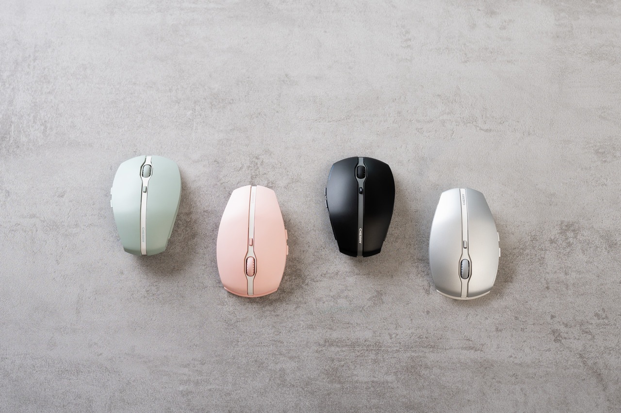 Cherry Maus »GENTIX BT«, Bluetooth, Multipoint 3 BT, max 2.000dpi, Inkl. Transportbeutel