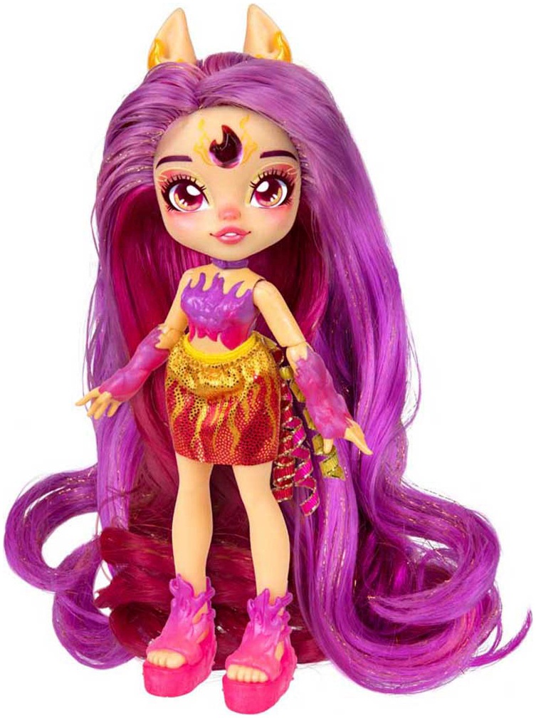 Moose Anziehpuppe »Magic Mixies Galaxy Hair Pixling - Fiery Firensai«