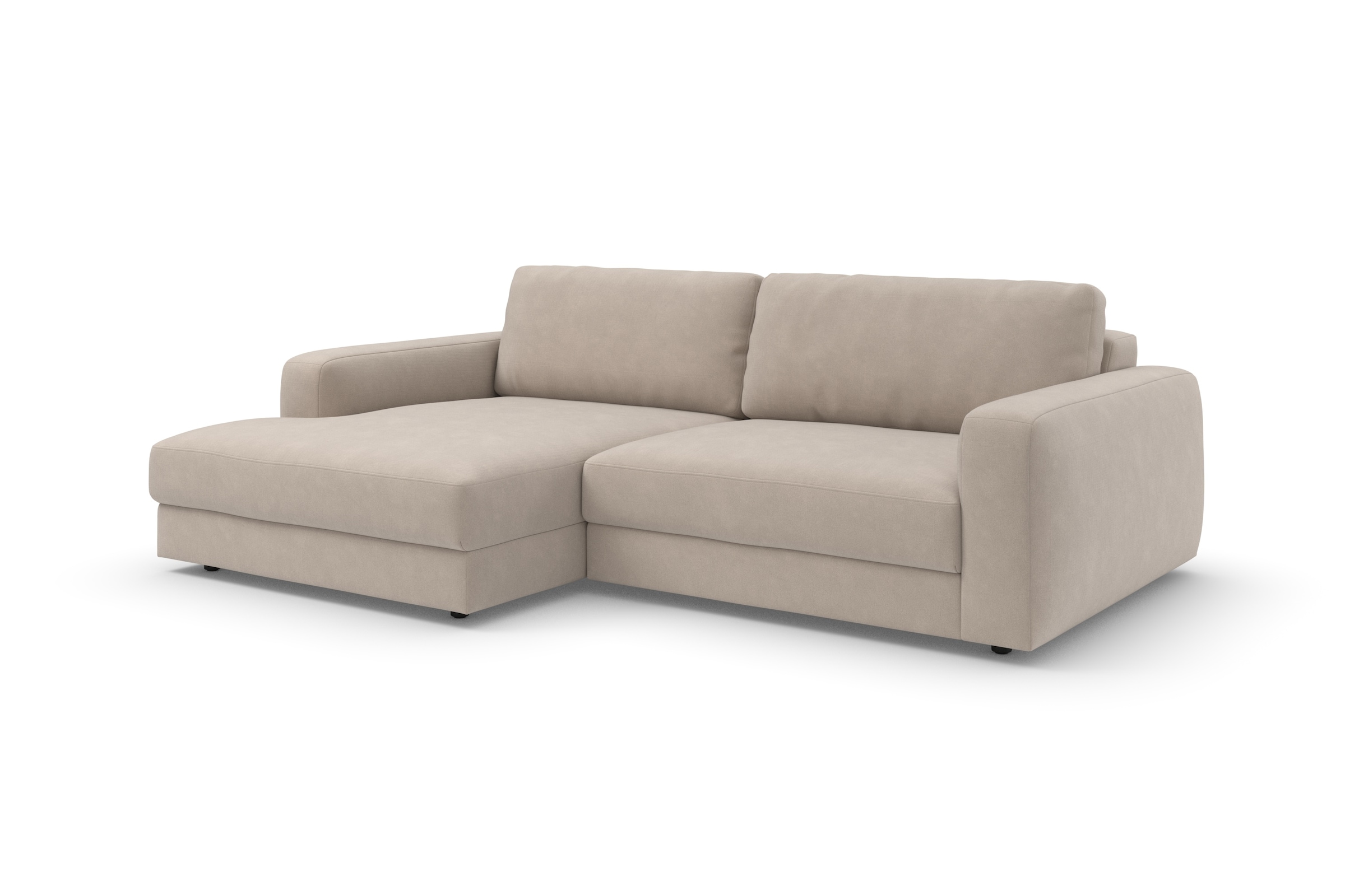 TRENDMANUFAKTUR Ecksofa »Bourbon«, (2 St.), mit extra hohem Sitzkomfort, auch in Cord erhältlich