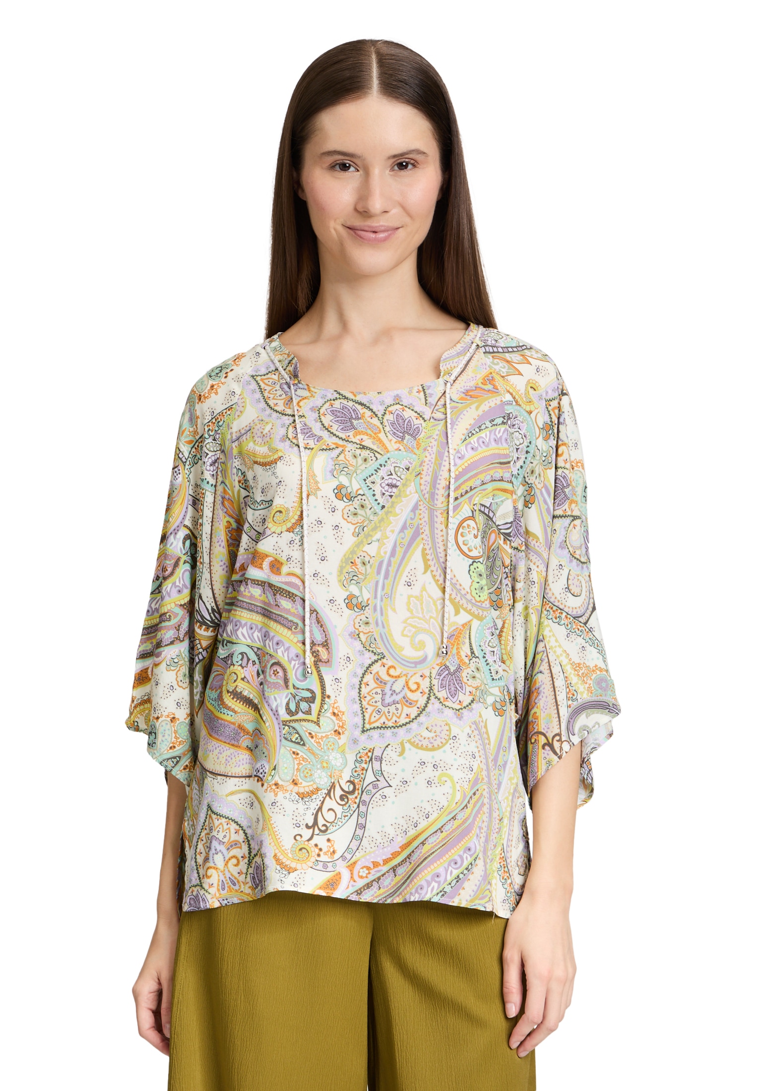 Cartoon Klassische Bluse »Oversize-Bluse mit Muster«