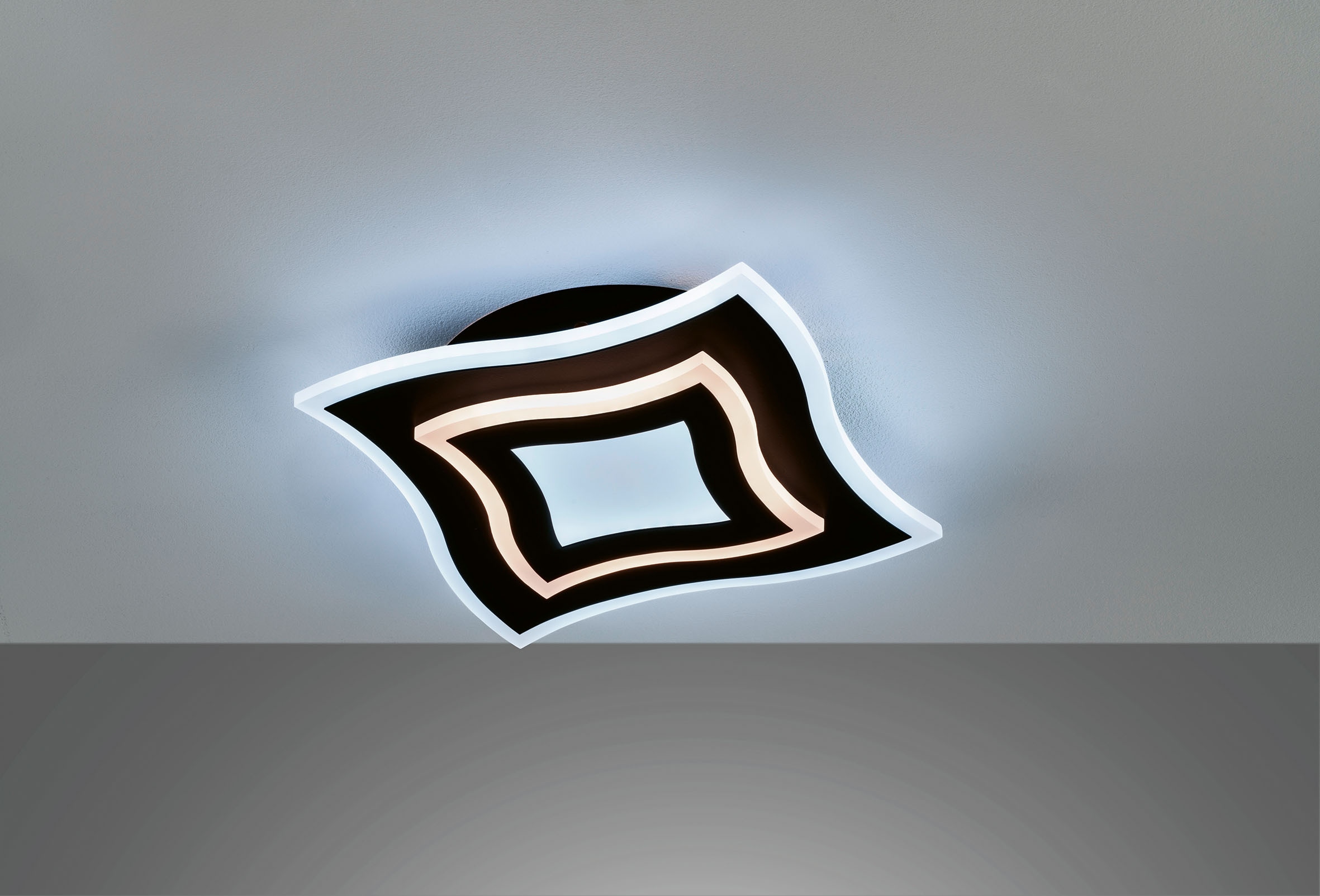 FISCHER & HONSEL LED Deckenleuchte »Gorden«, 1 flammig, Leuchtmittel LED-Modul | LED fest integriert